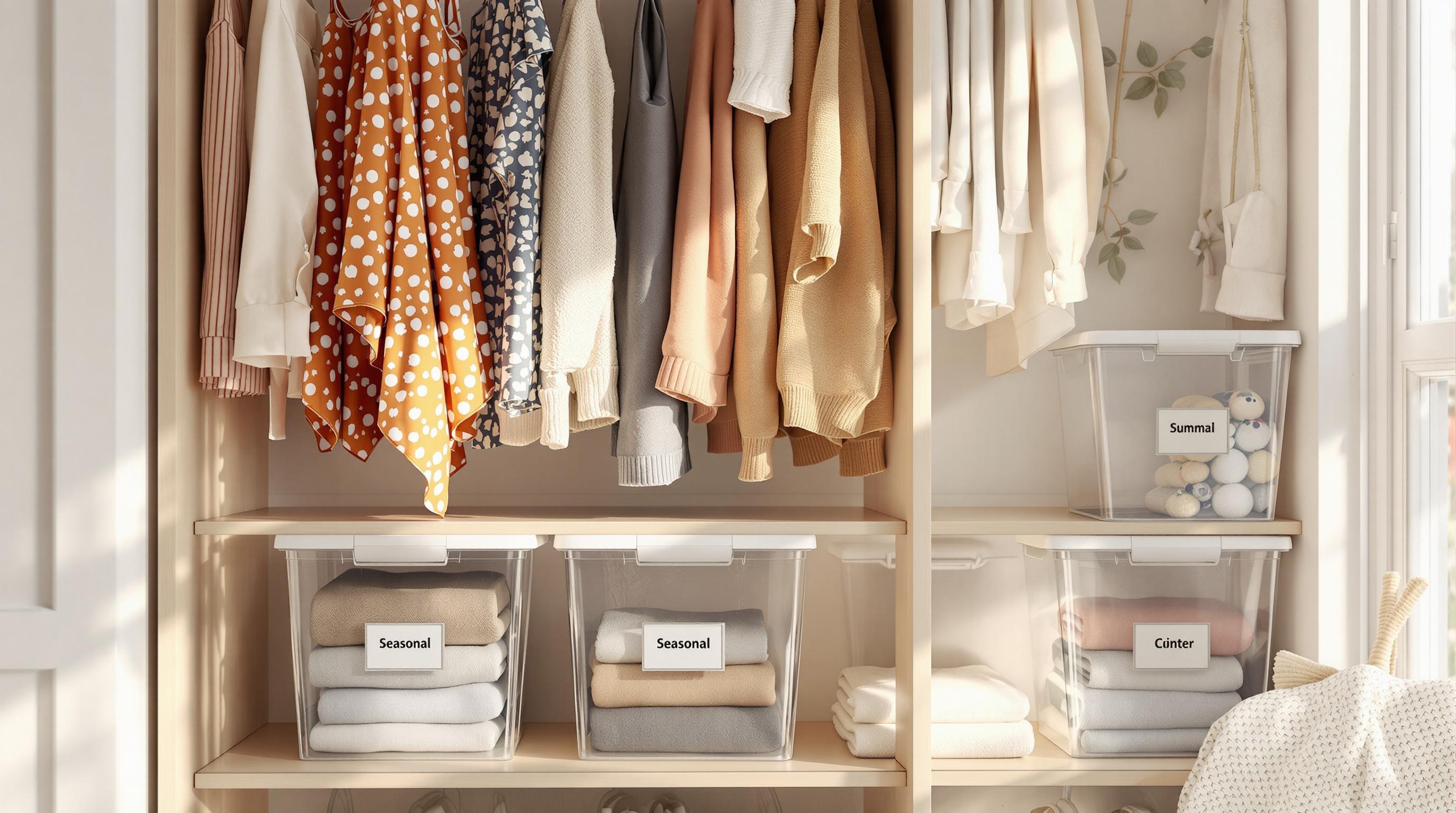 10 Tips for Storing Seasonal Clothes