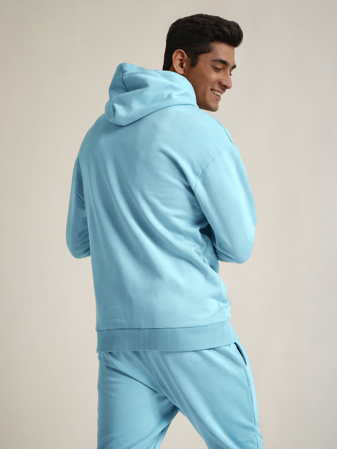 || ICE BLUE THERMAL CO-ORD SET (HOODIE AND JOGGER COMBO) ||