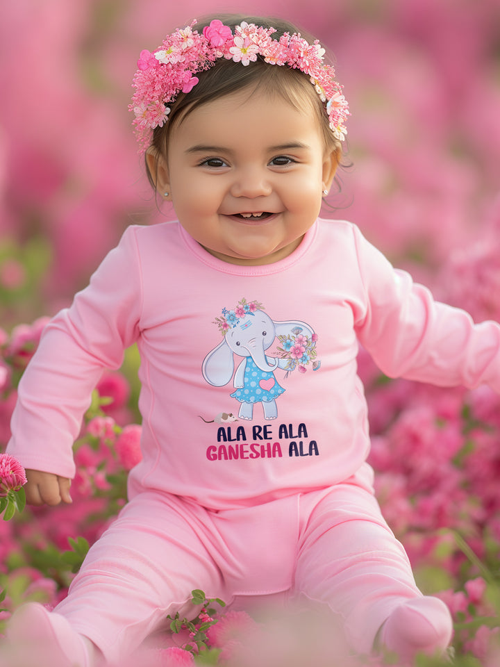 Ala Re Ala Ganesha Ala Baby Romper | Onesies