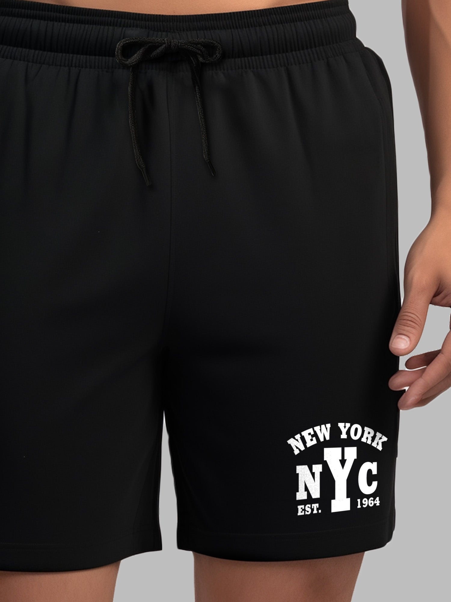 New York Cotton Mens T Shirt and Short Set (Plus size)