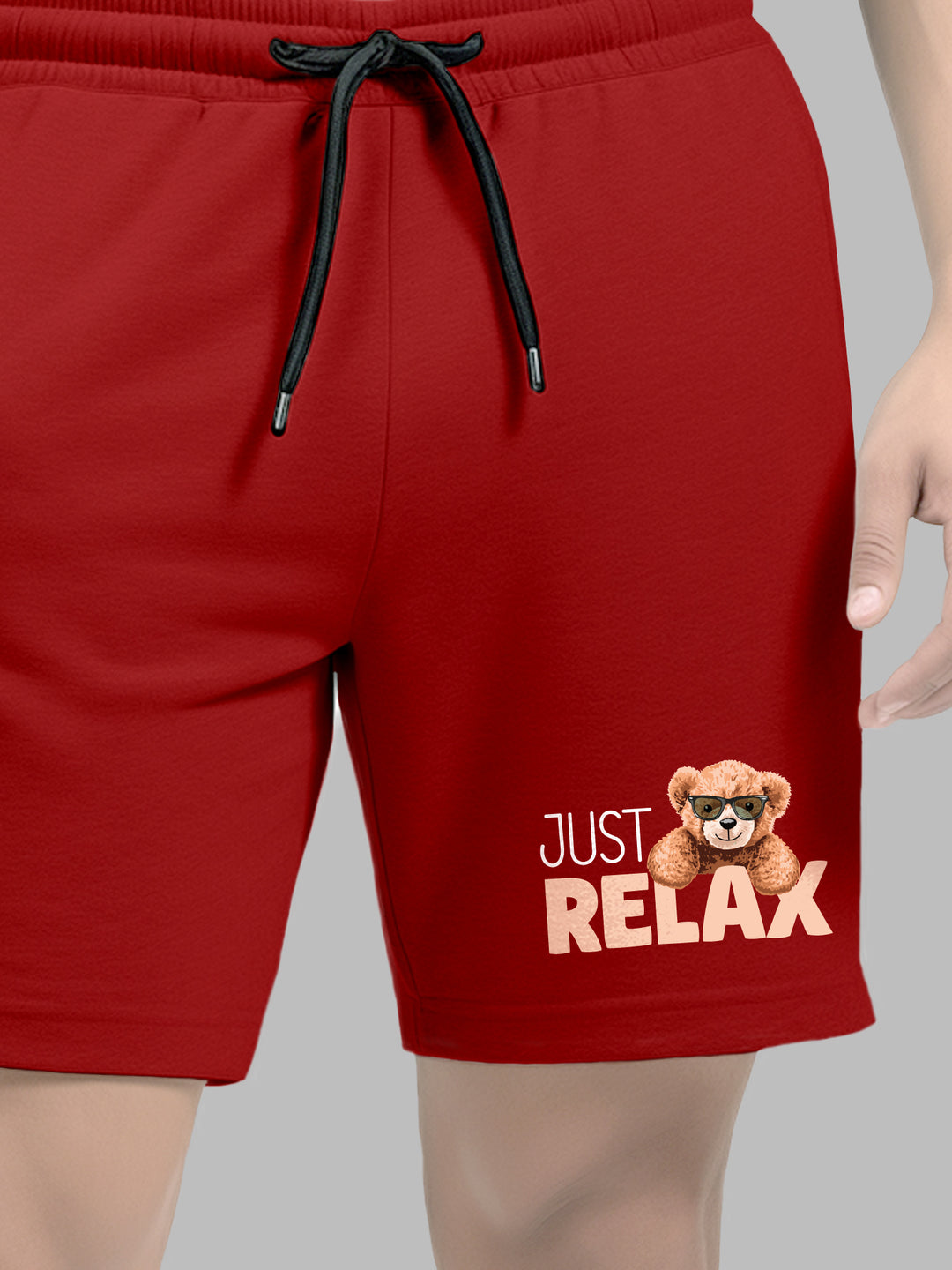 Just Relax Cotton Mens T Shirt and Short Set