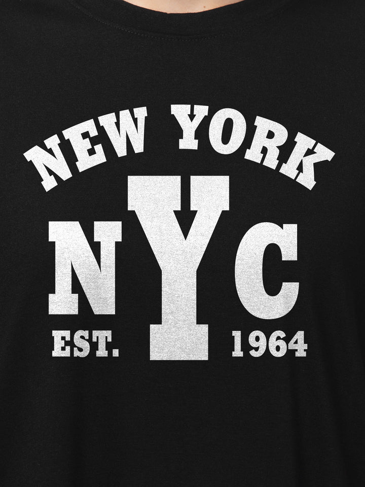 New York Cotton Mens T Shirt and Short Set