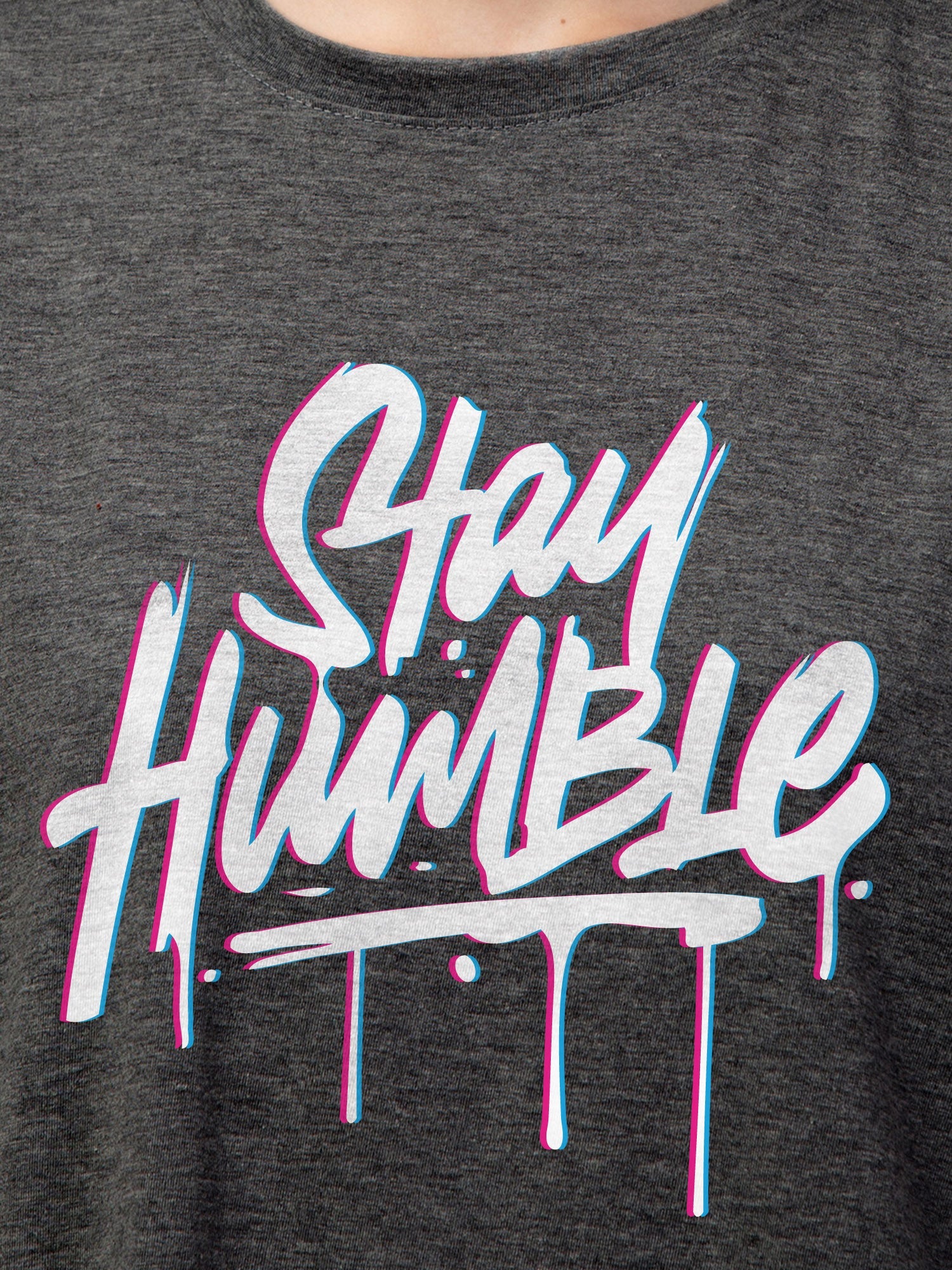 Stay Humble Cotton Girls T Shirt and Short Set