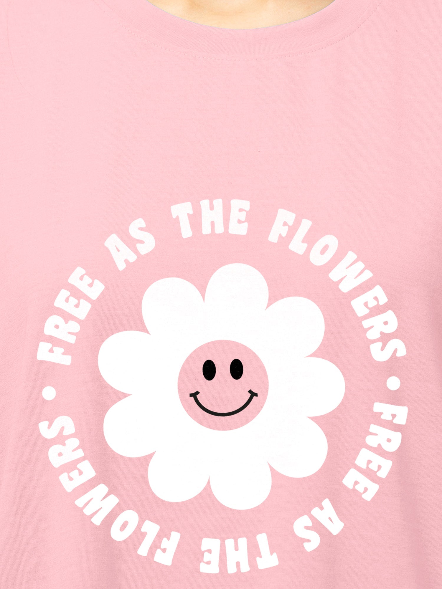 Free As Flower Cotton T shirt & short set