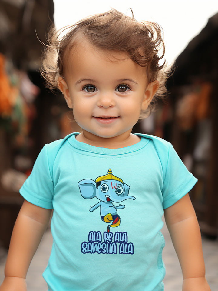 Ala Re Ala Ganesha Ala Baby Romper | Onesies