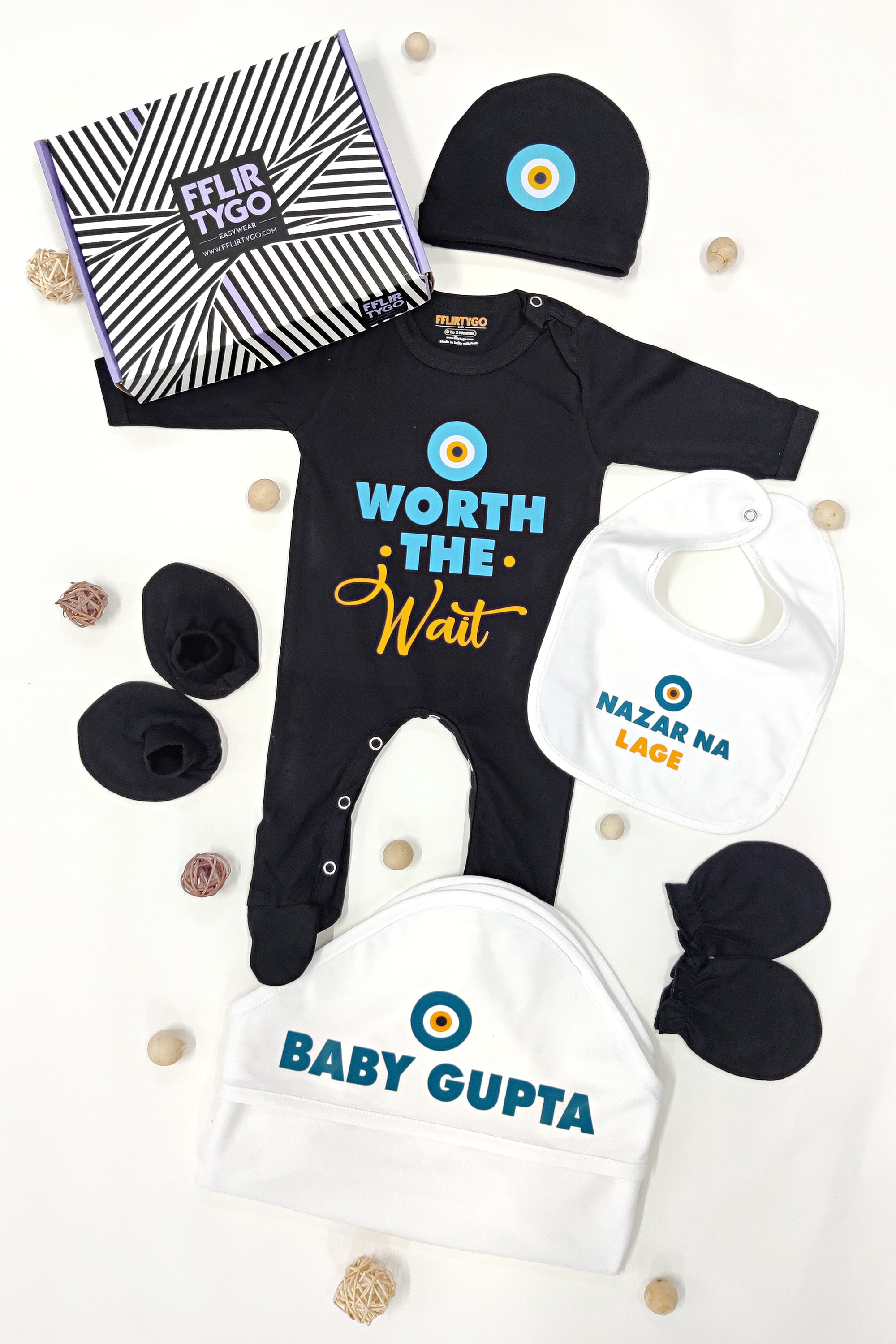 Black Diamond Guard: Evil Eye Baby Gift Set