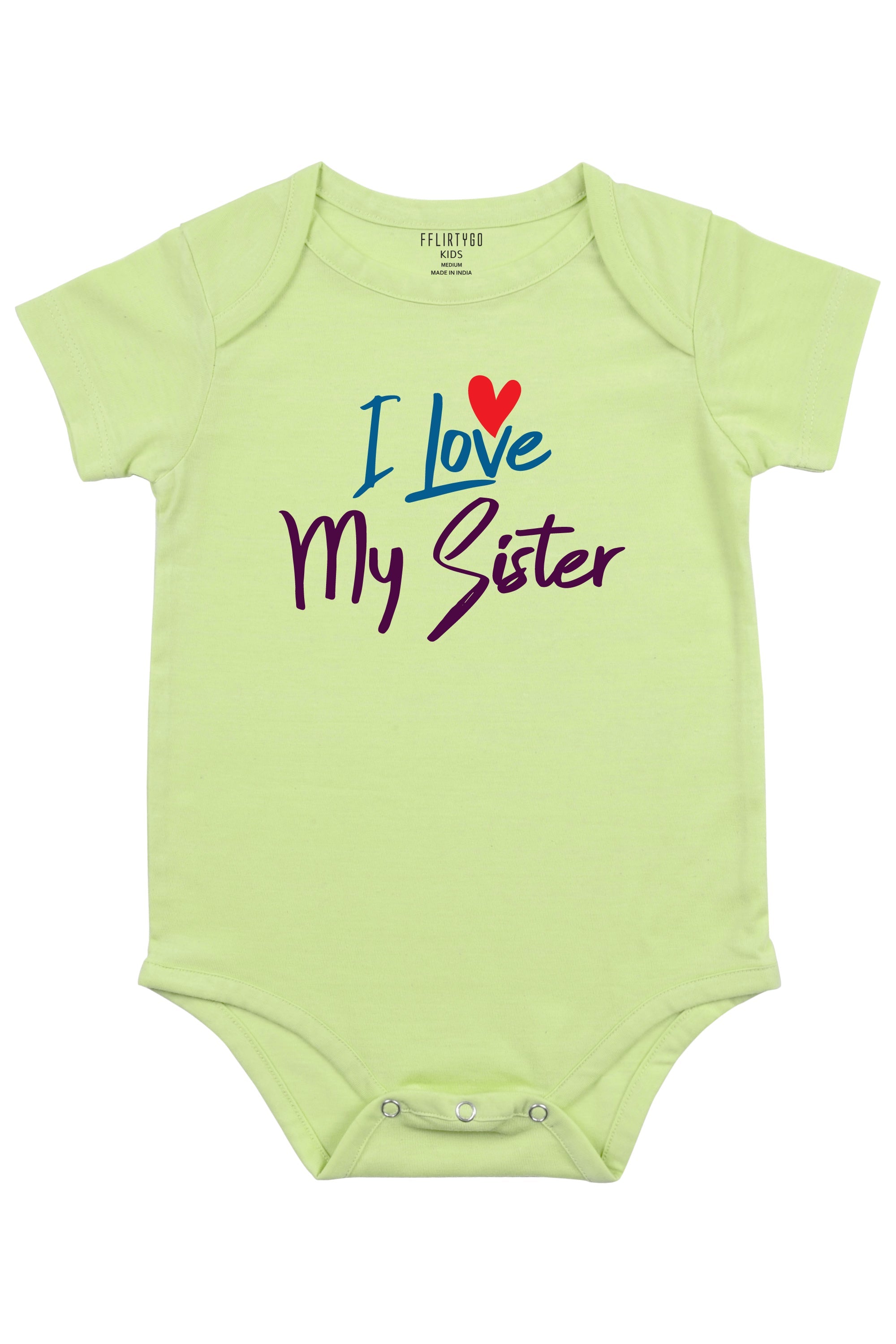 I Love My Sister Baby Romper | Onesies