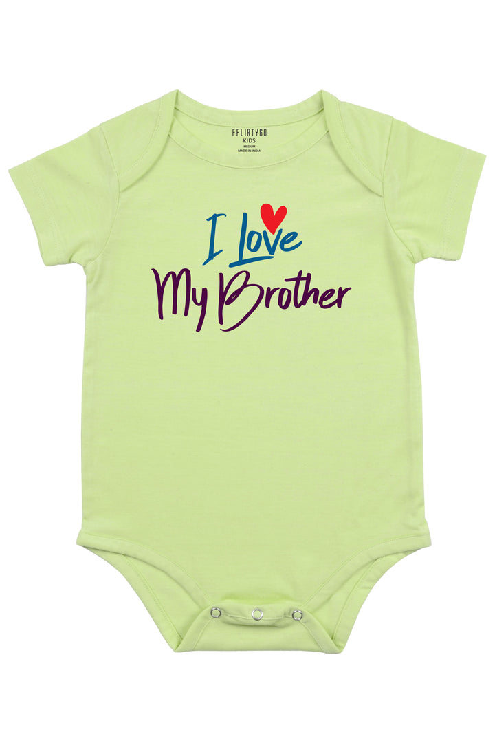 I Love My Brother Baby Romper | Onesies