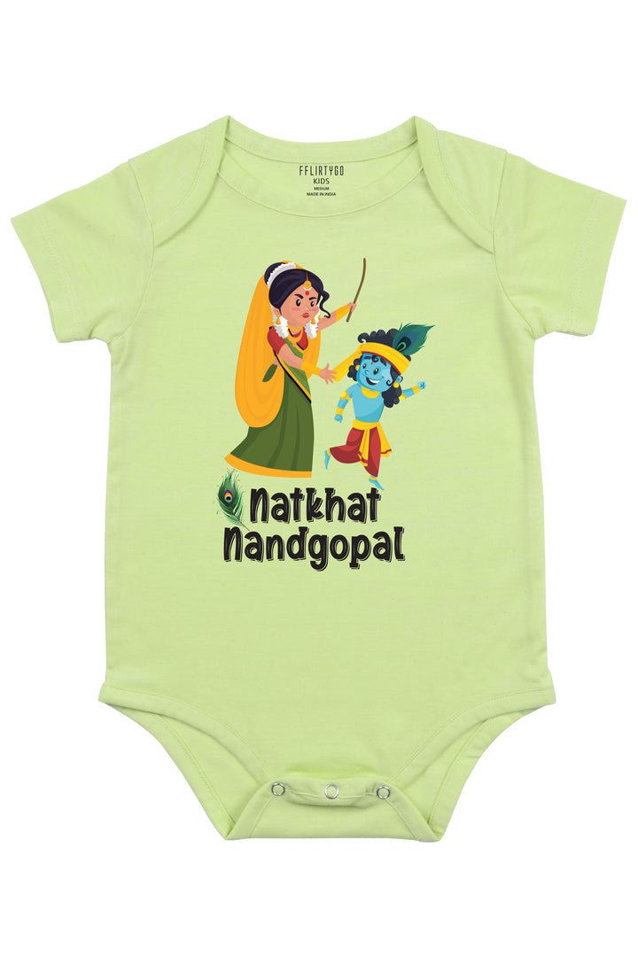 Natkhat Nandgopal Baby Romper | Onesies