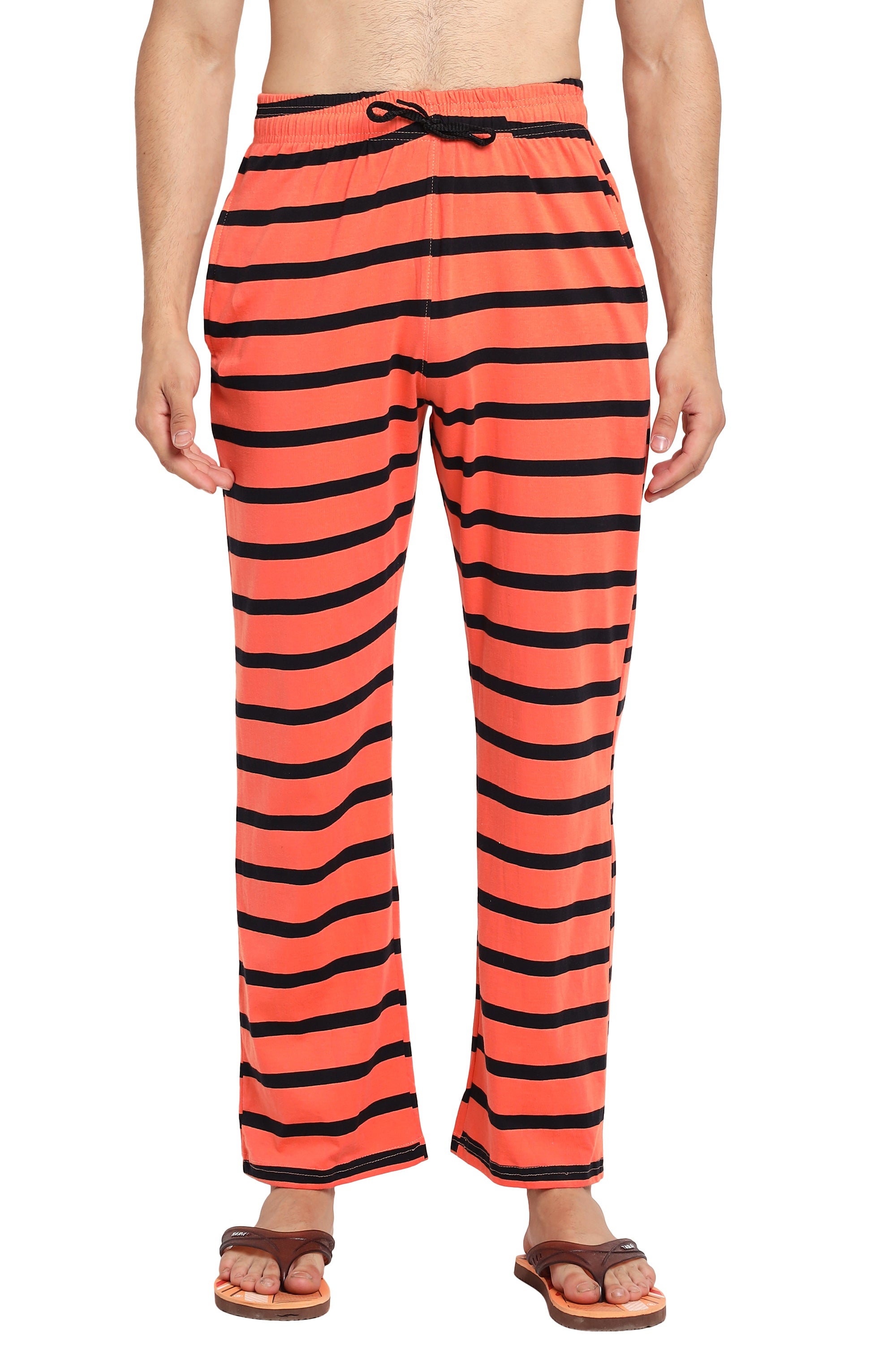 Orange and Navy Check Pyjama