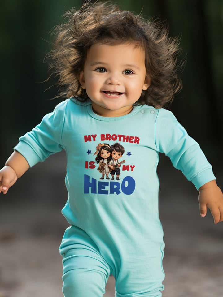 My Brother Is My Hero Baby Romper | Onesies