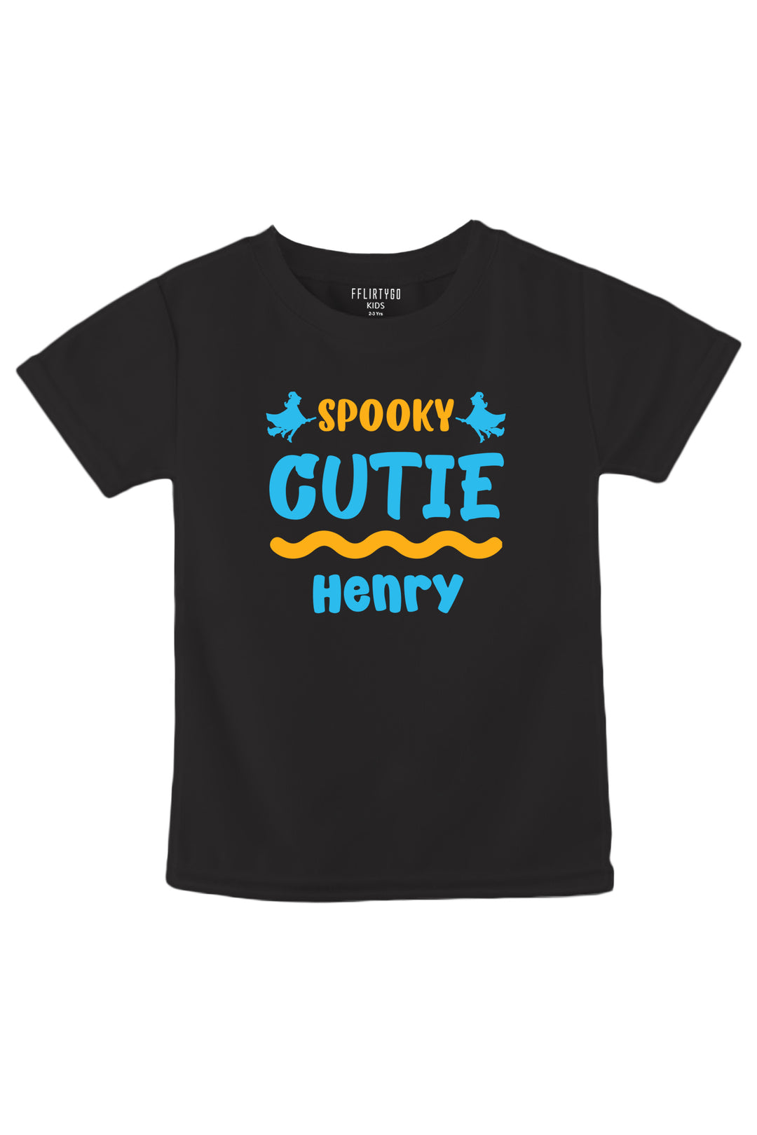 Spooky Cutie Kids T Shirt w/ Custom Name