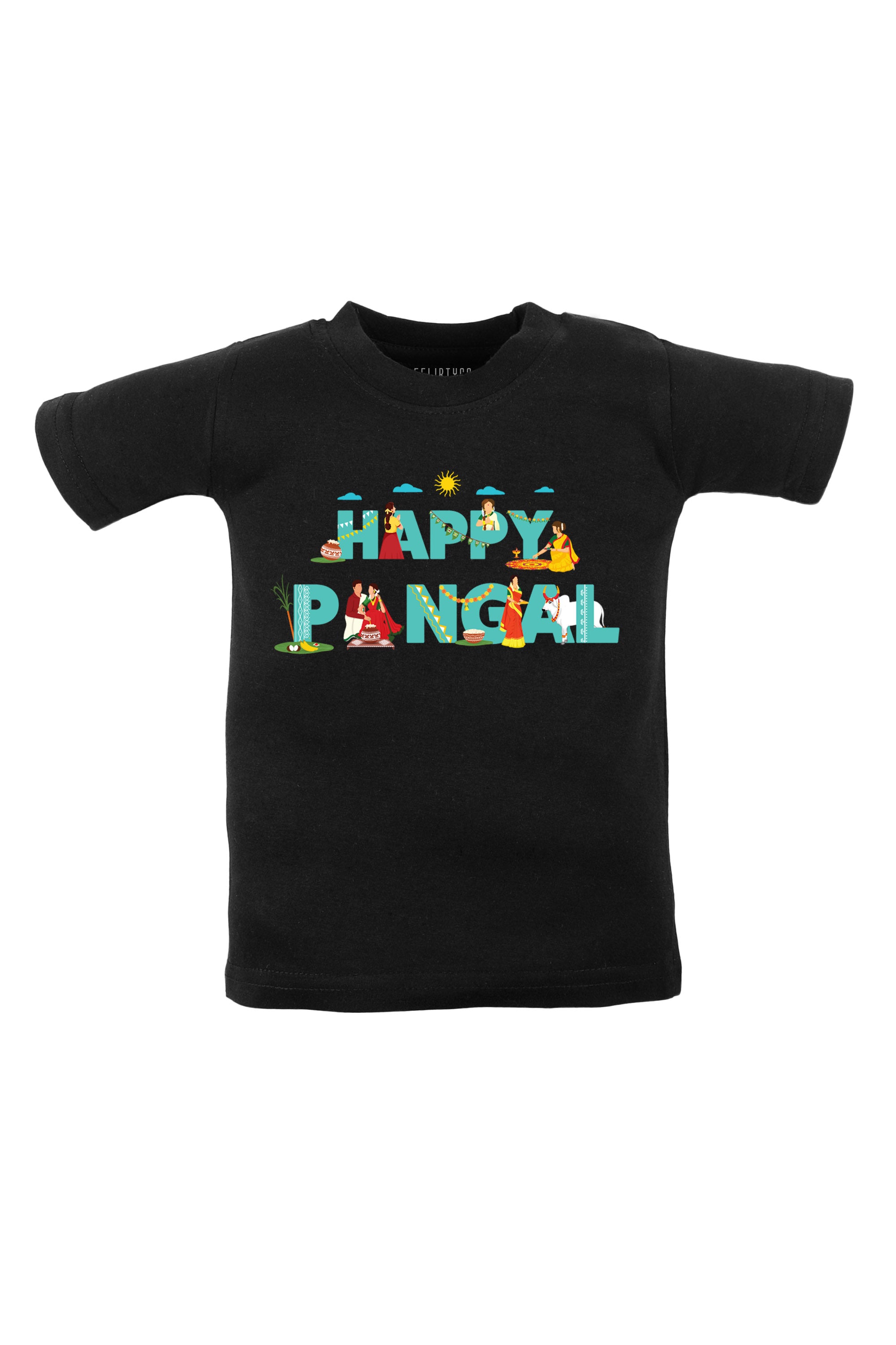 Happy pongal Rituals Kids T Shirt