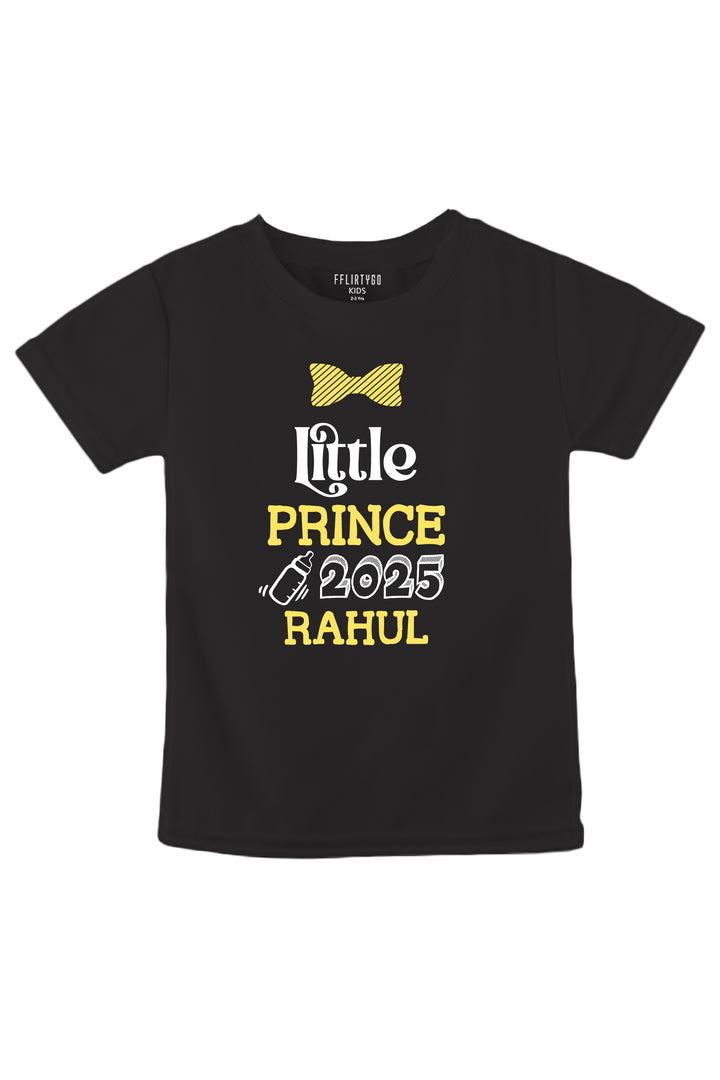 Little Prince 2025 Kids T Shirt w/ Custom Name