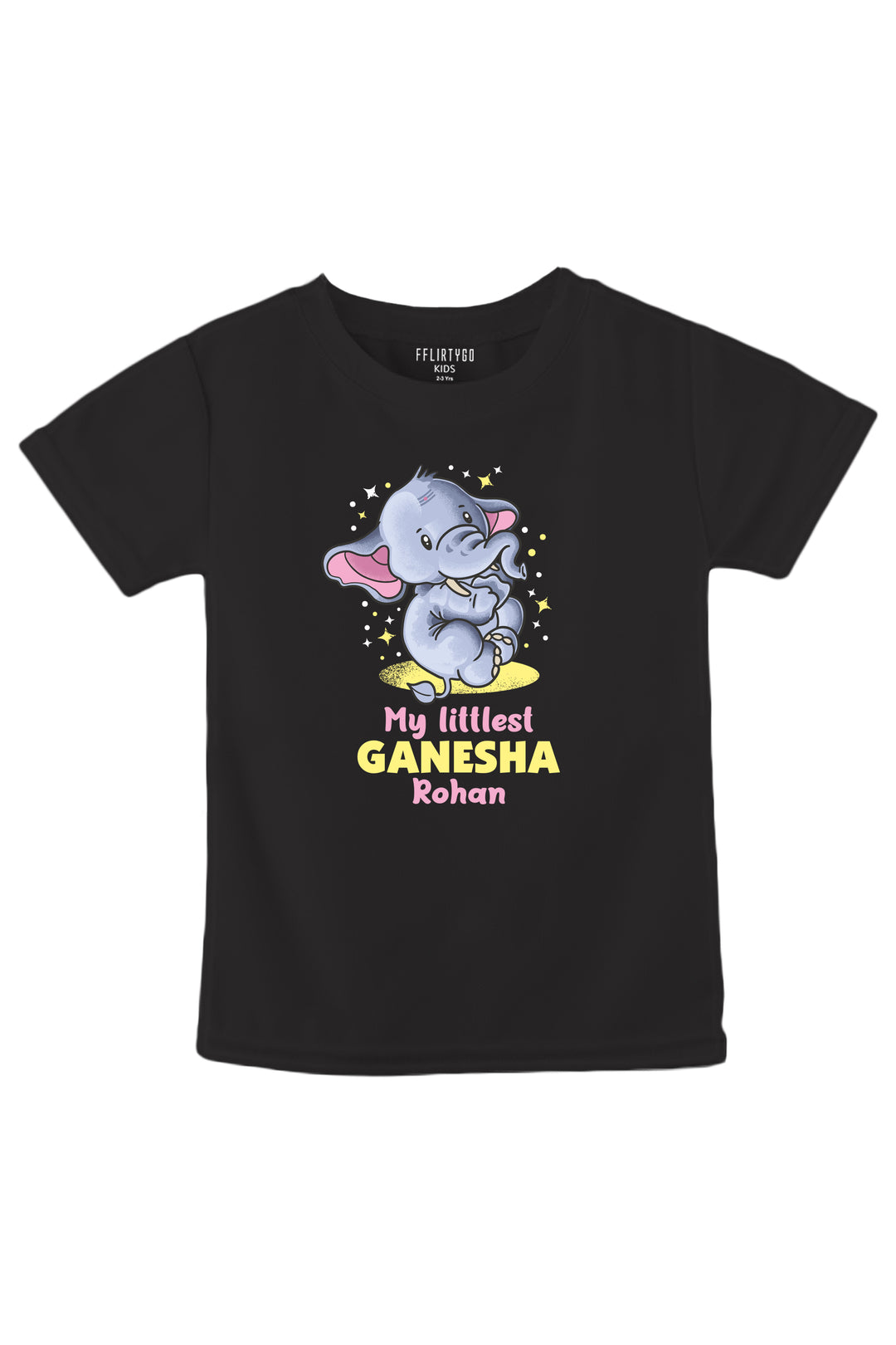 My littlest Ganesha Kids T Shirt w/ Custom Name