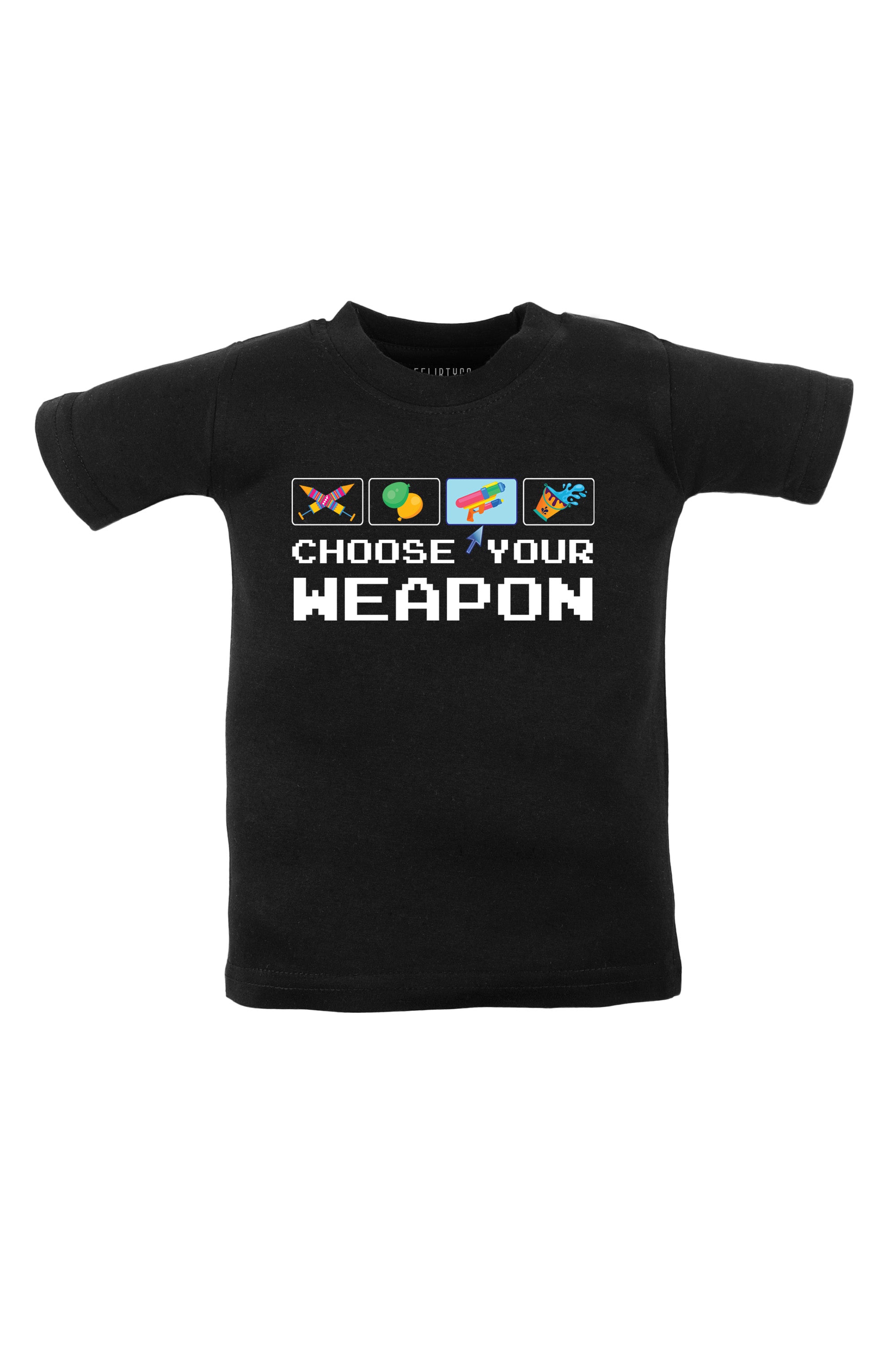 Choose Your Weapon Kids T Shirt