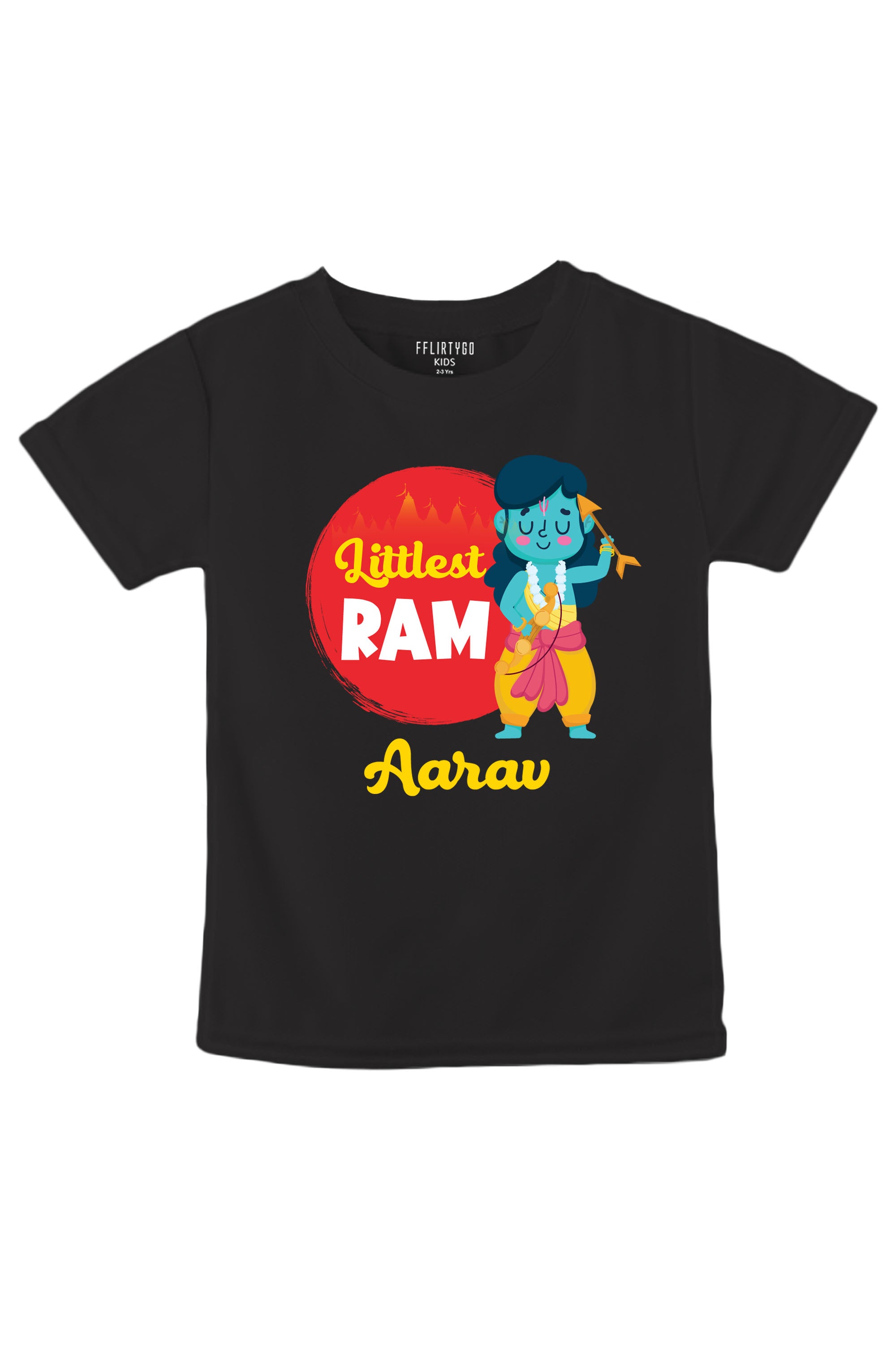 Littlest Ram Kids T Shirt w/ Custom Name