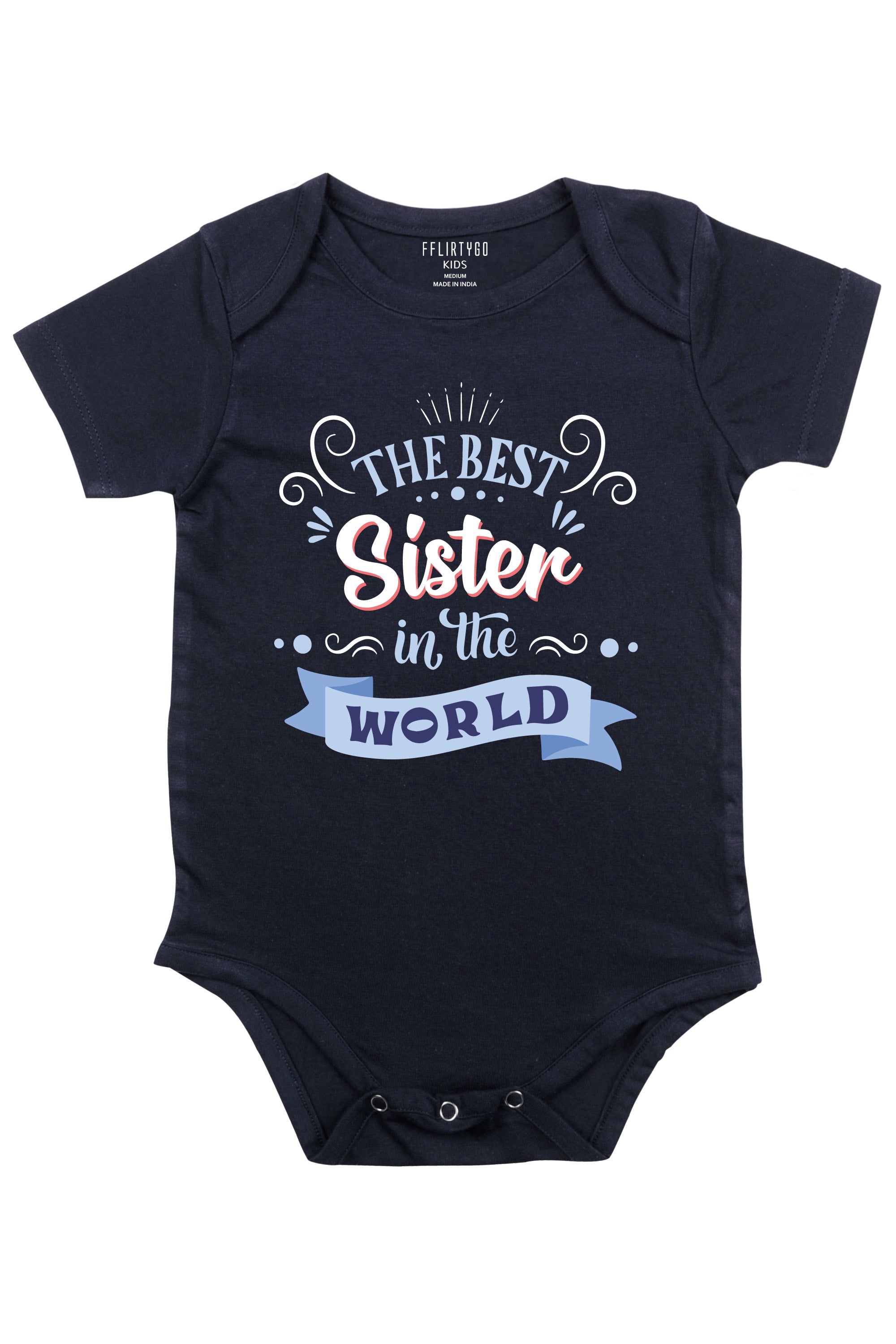 The Best Sister In The World Baby Romper | Onesies