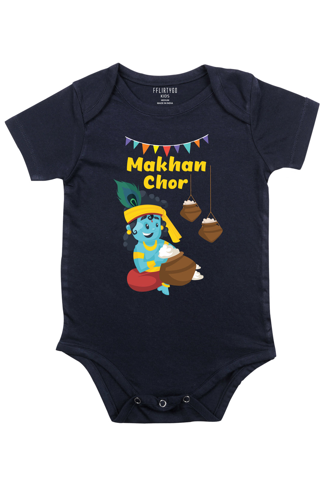 Makhan chor Baby Romper | Onesies