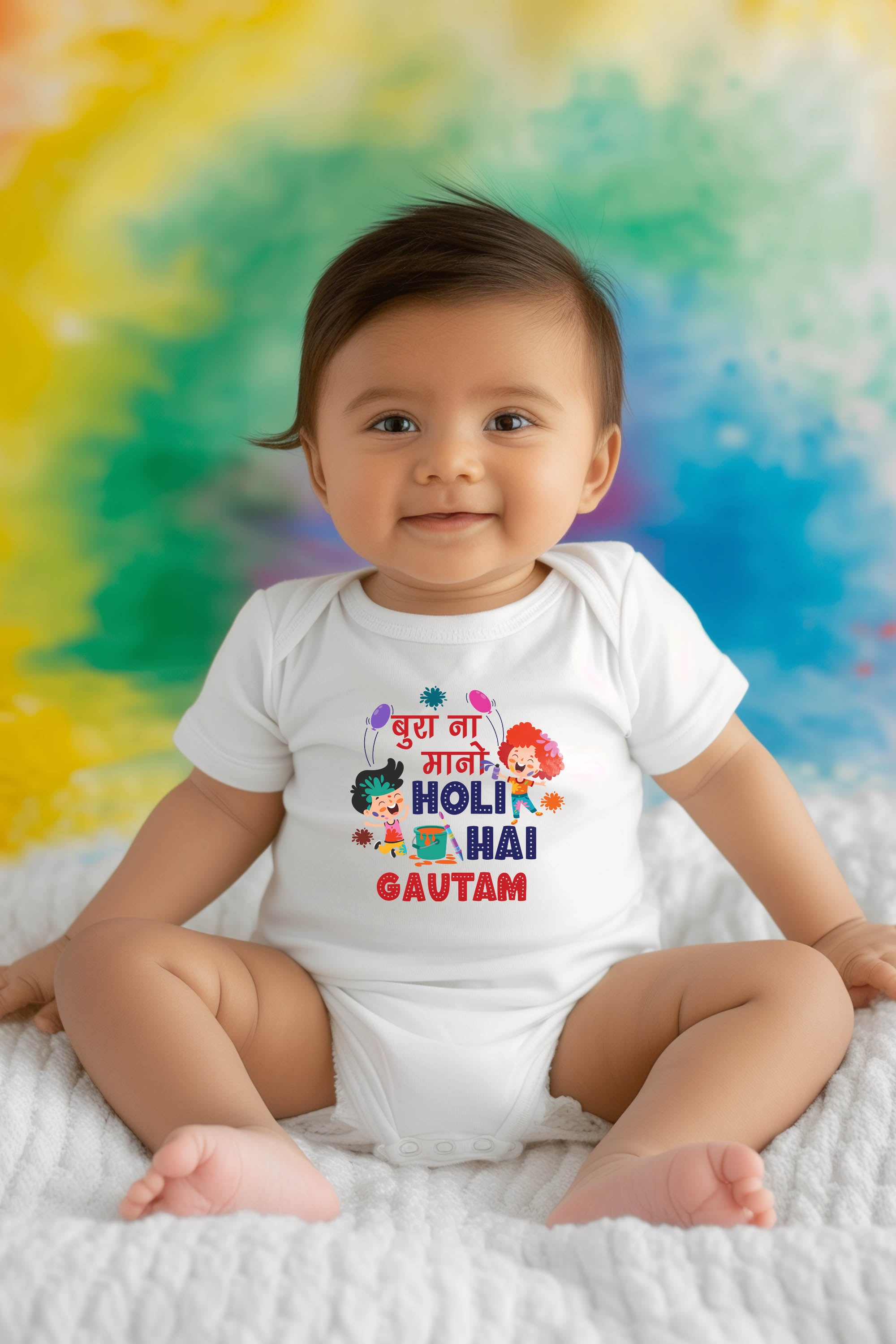 Holi dress on sale for baby boy