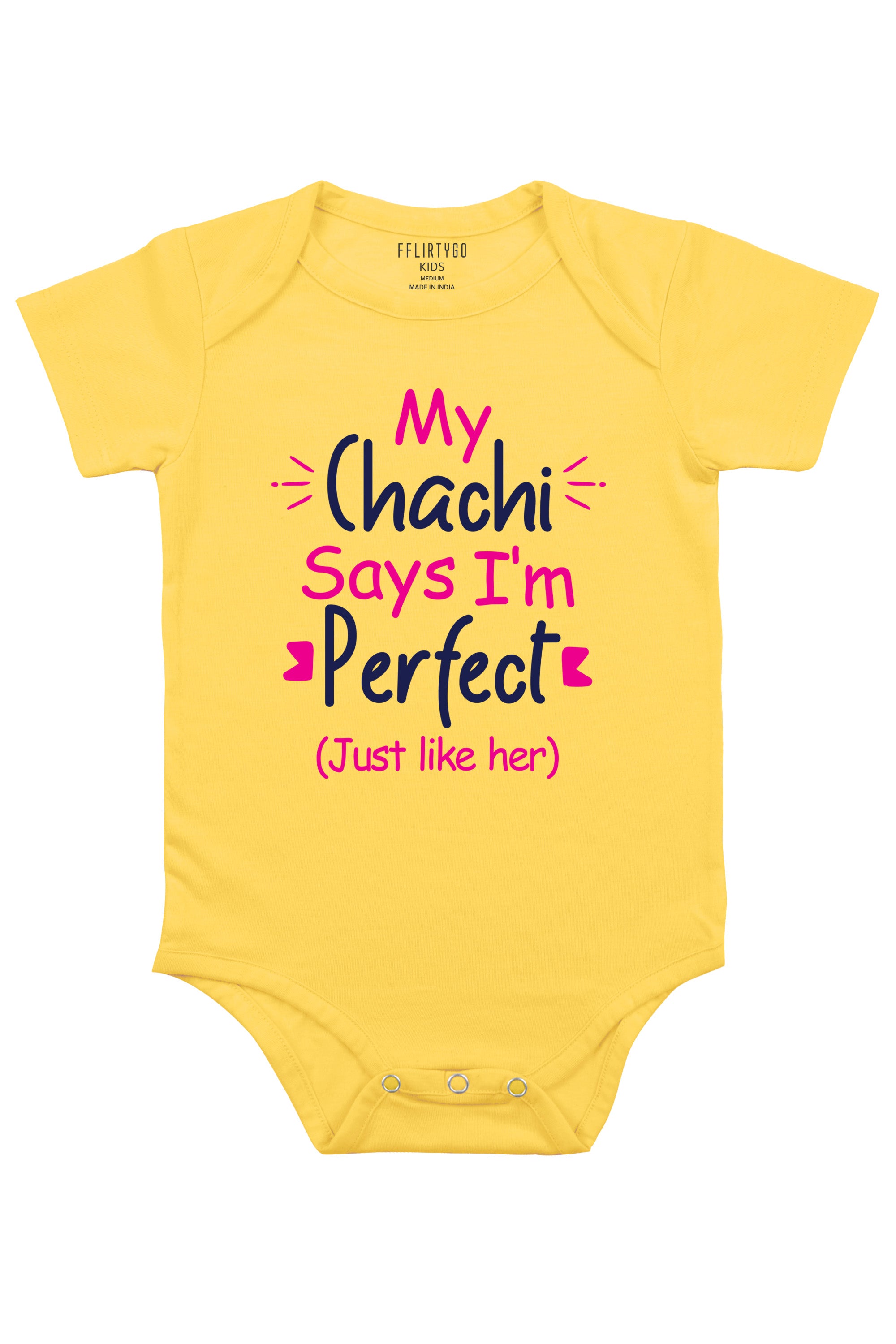 Chachi Say's I'M Perfect Baby Romper | Onesies