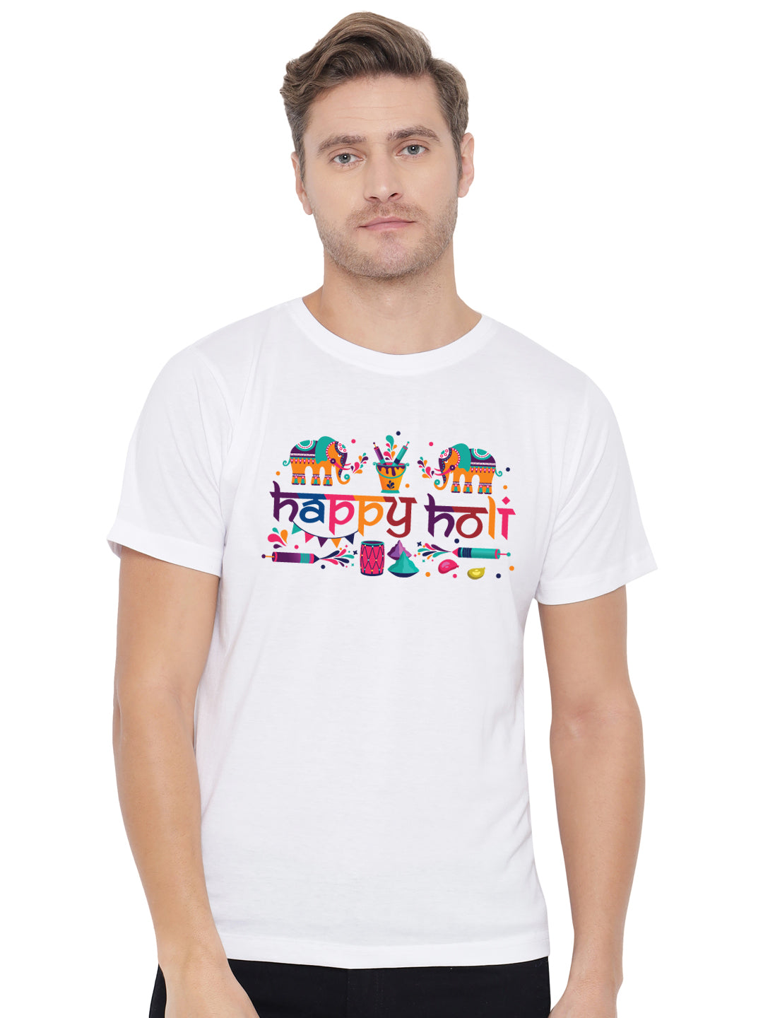 Happy Holi Ancient Men's Tshirt