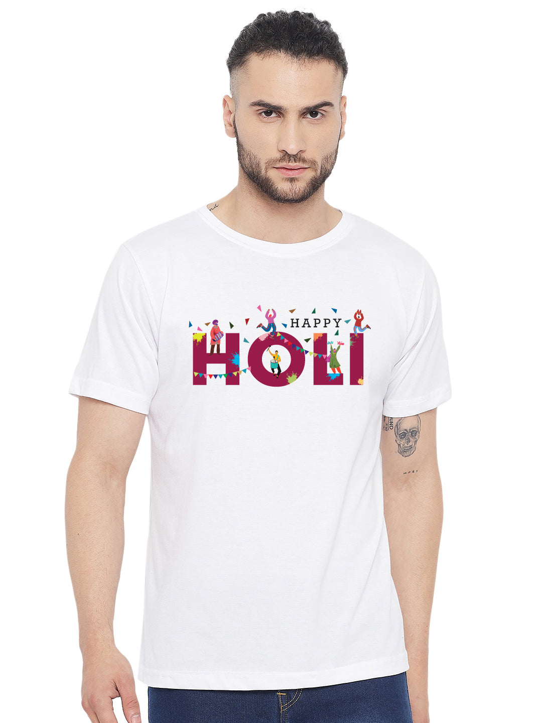 Happy Holi Men's Tshirt