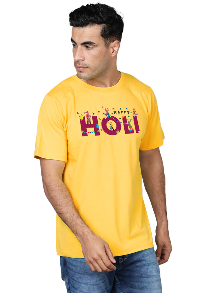 Happy Holi Men's Tshirt