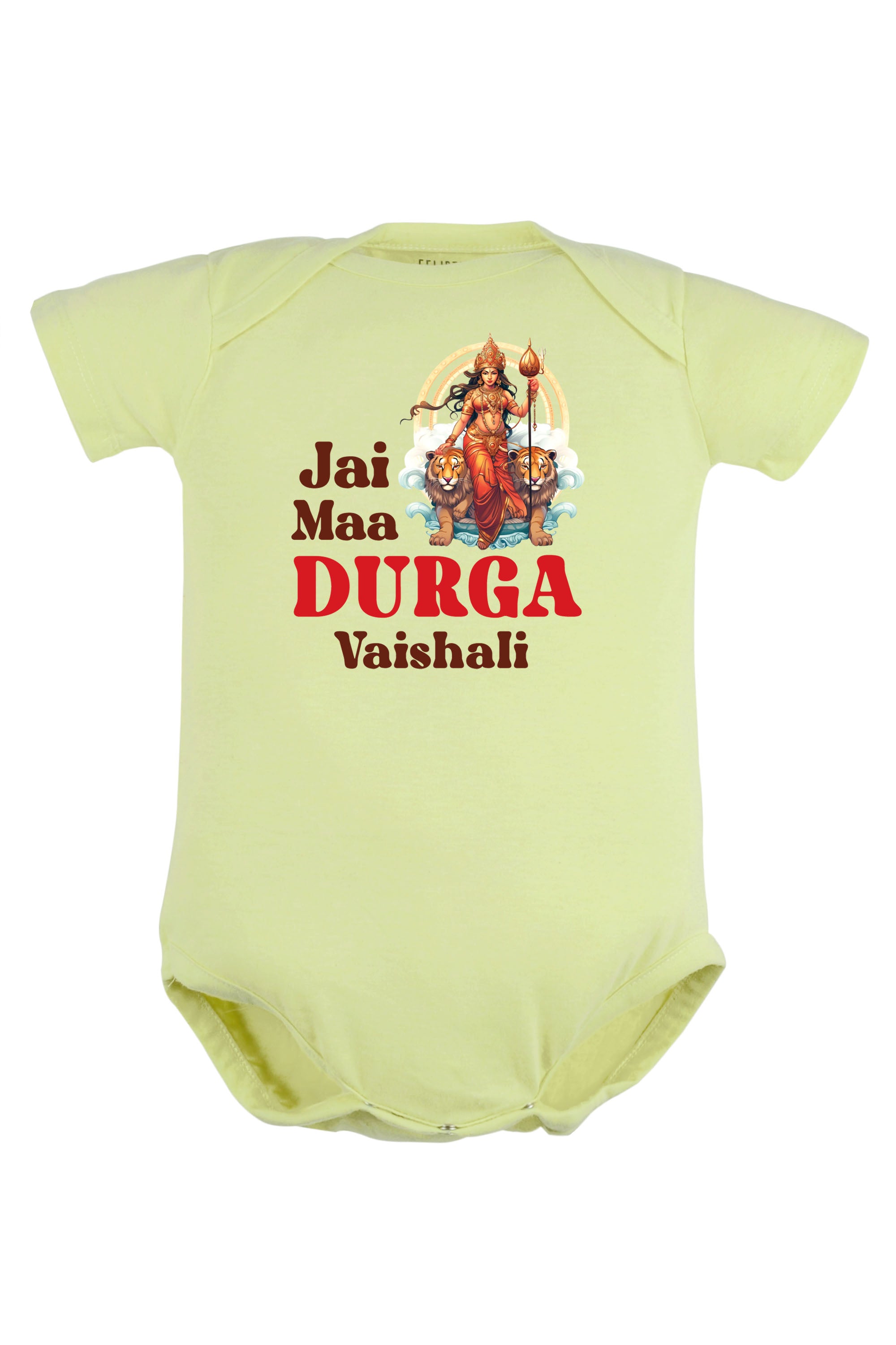 Jai Maa Durga Baby Romper | Onesies w/ Custom Name