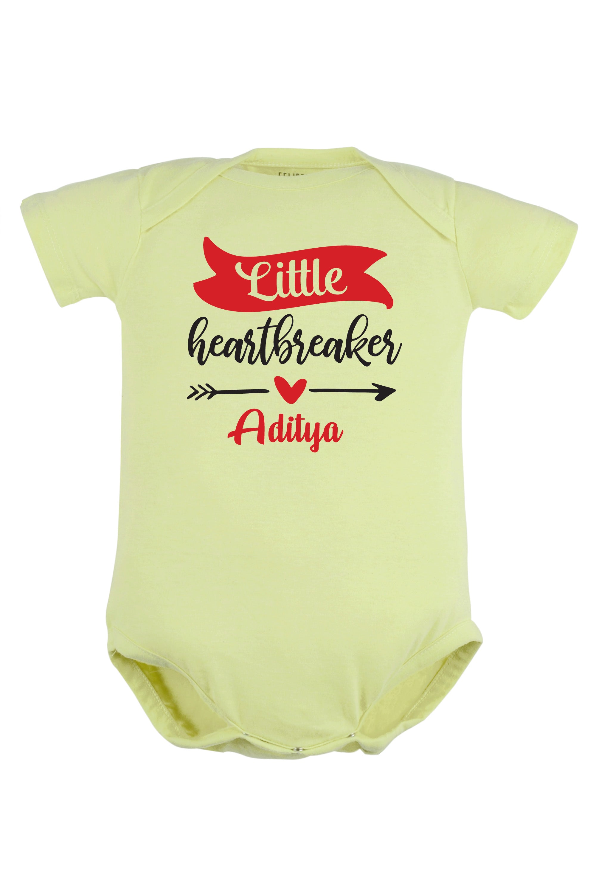 Little Heart Breaker Baby Romper | Onesies w/ Custom Name