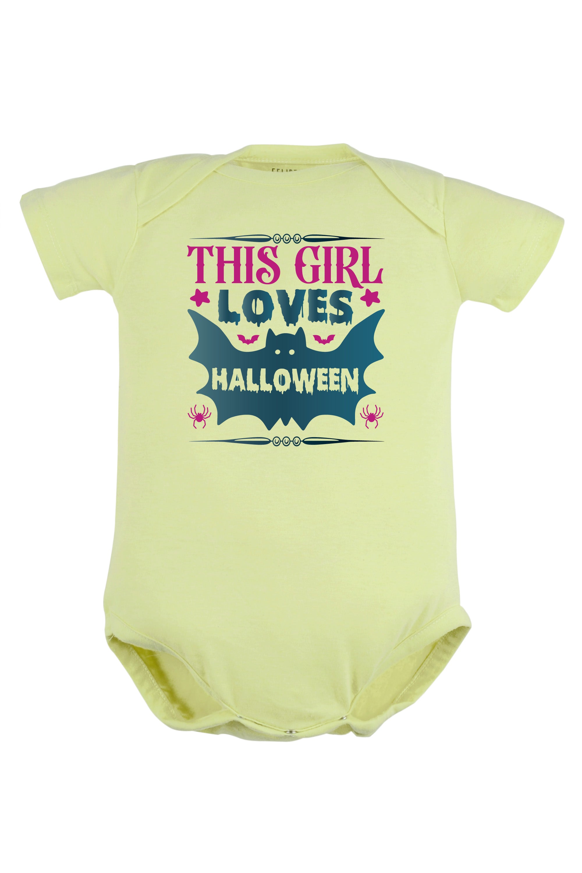 This Girl Loves Halloween Baby Romper | Onesies