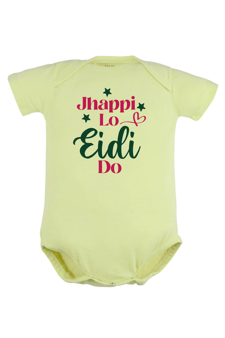 Jhappi Lo Eidi Do Baby Romper | Onesies