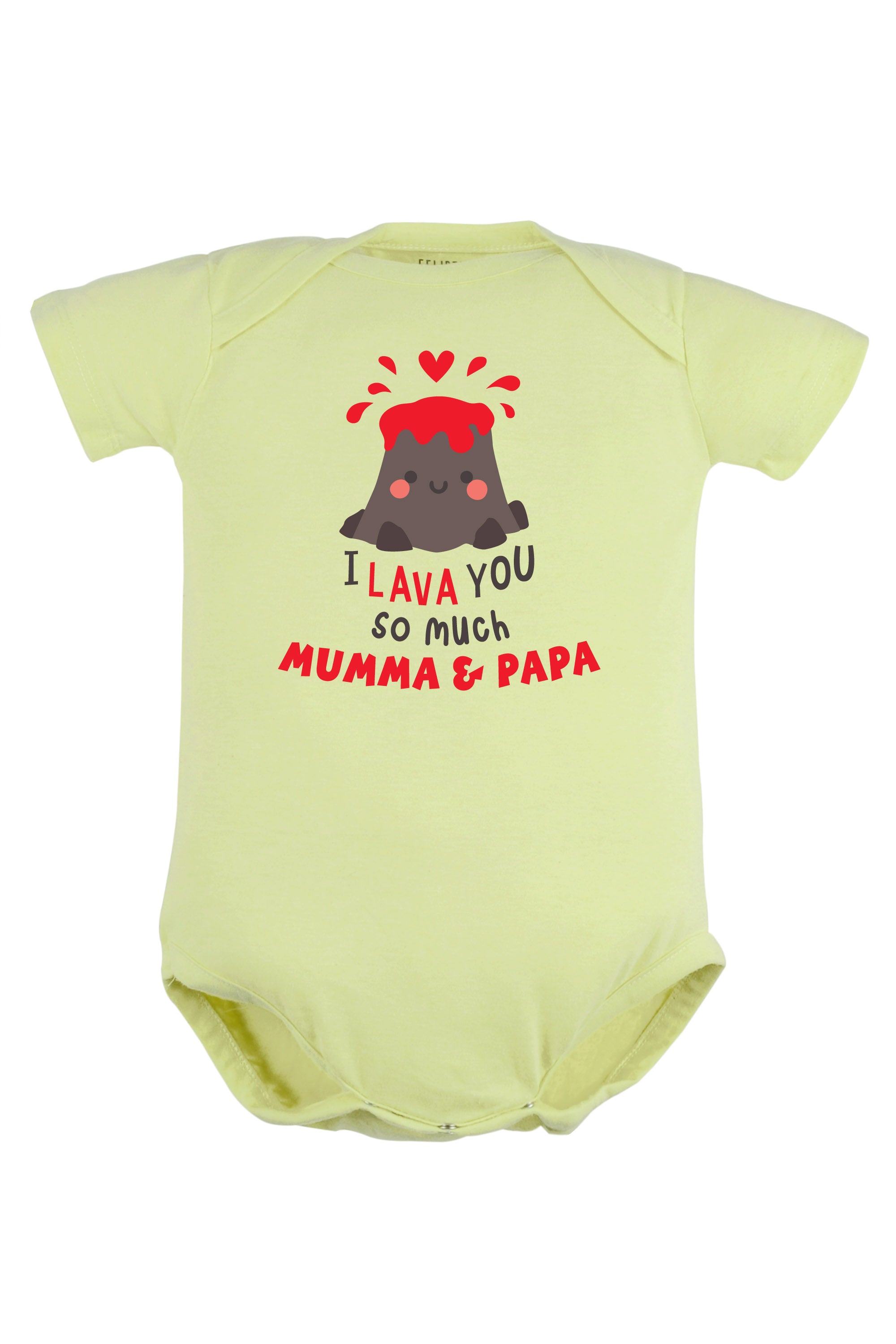 I Lava You So Much Baby Romper | Onesies