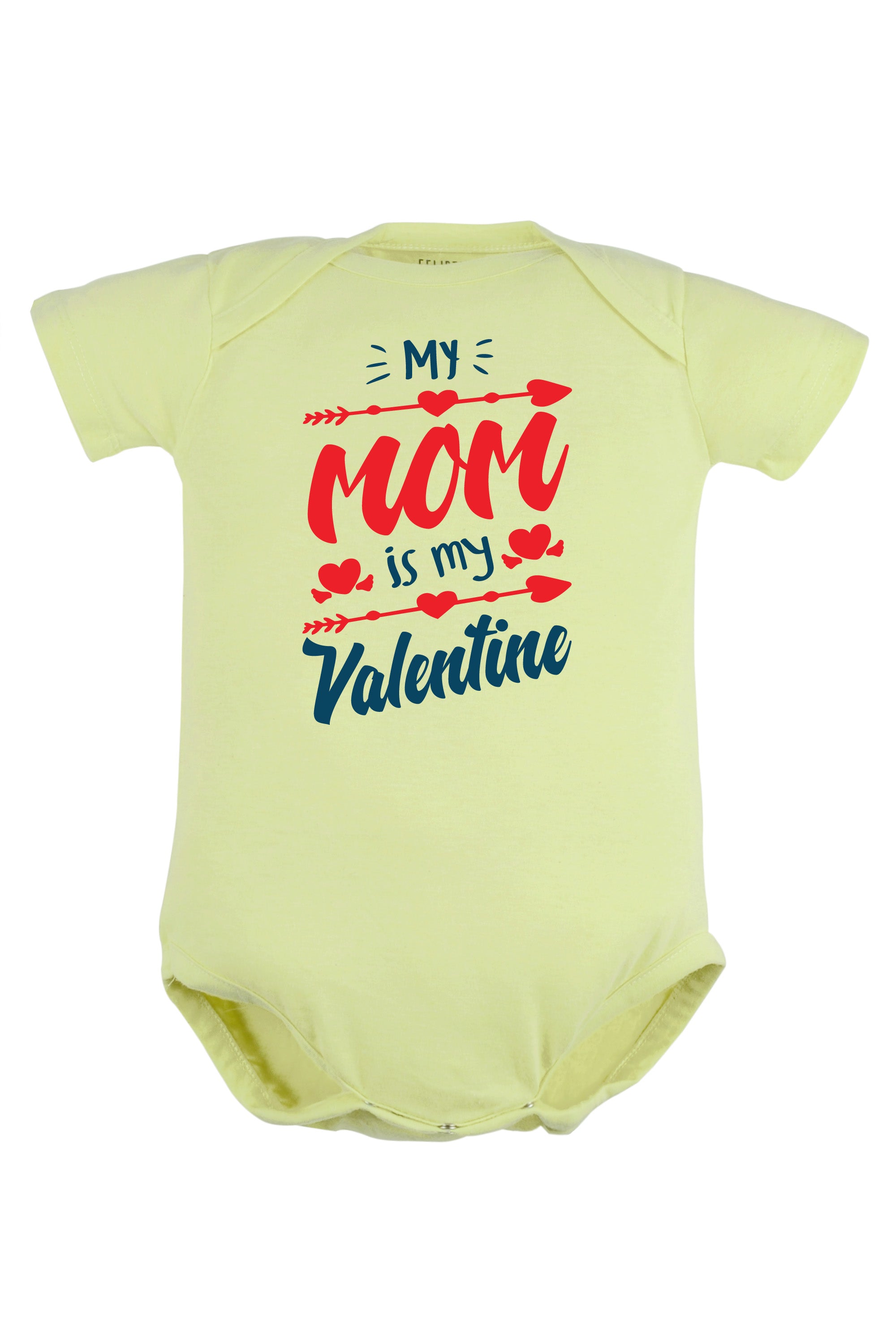 My Mom Is My Valentine Baby Romper | Onesies