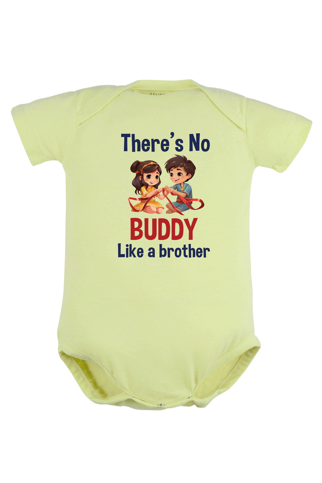 There's No Buddy Like a Brother Baby Romper | Onesies