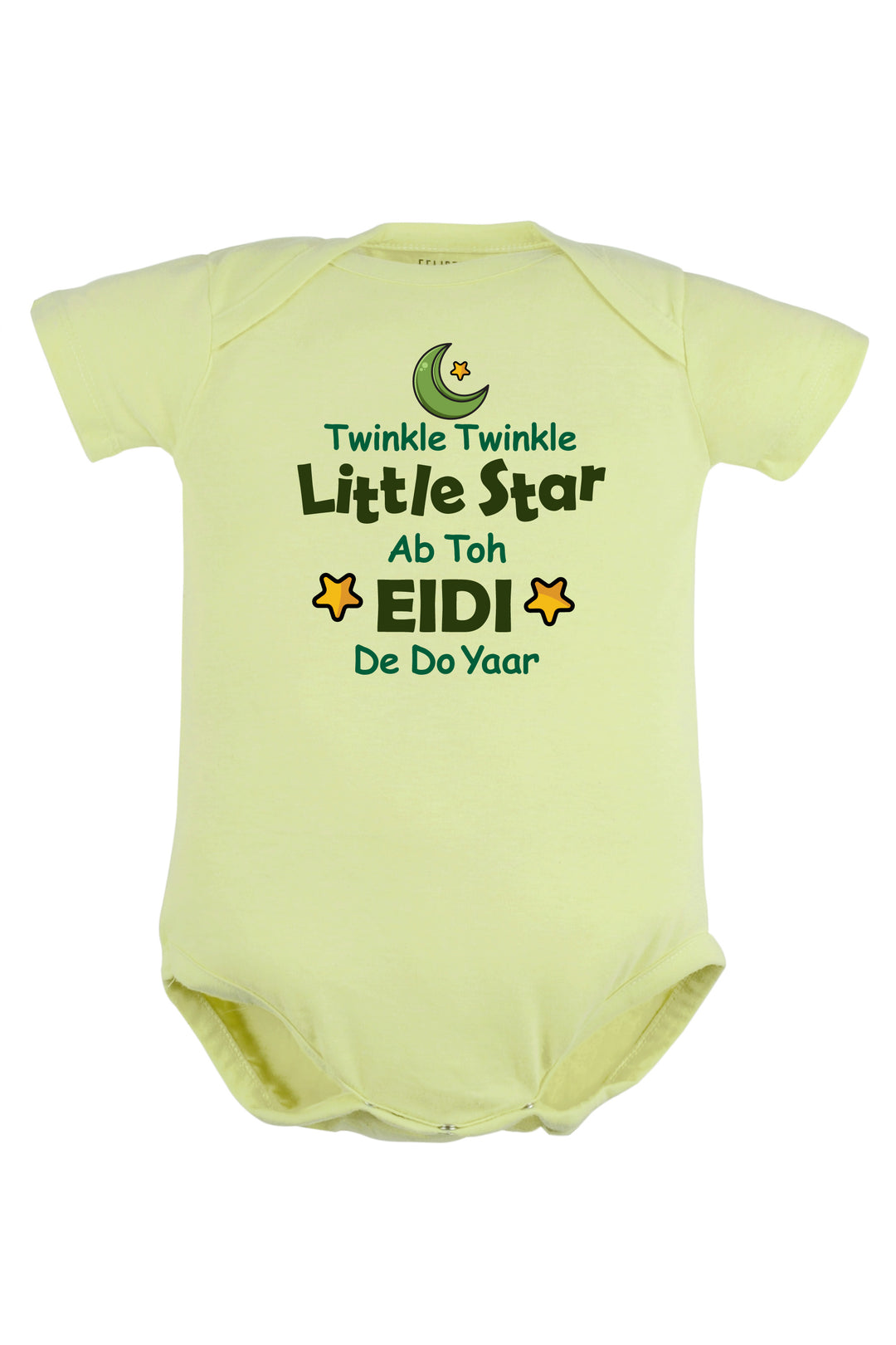 Twinkle Twinkle Little Star - Ab Toh Eidi De Do Yaar Baby Romper | Onesies