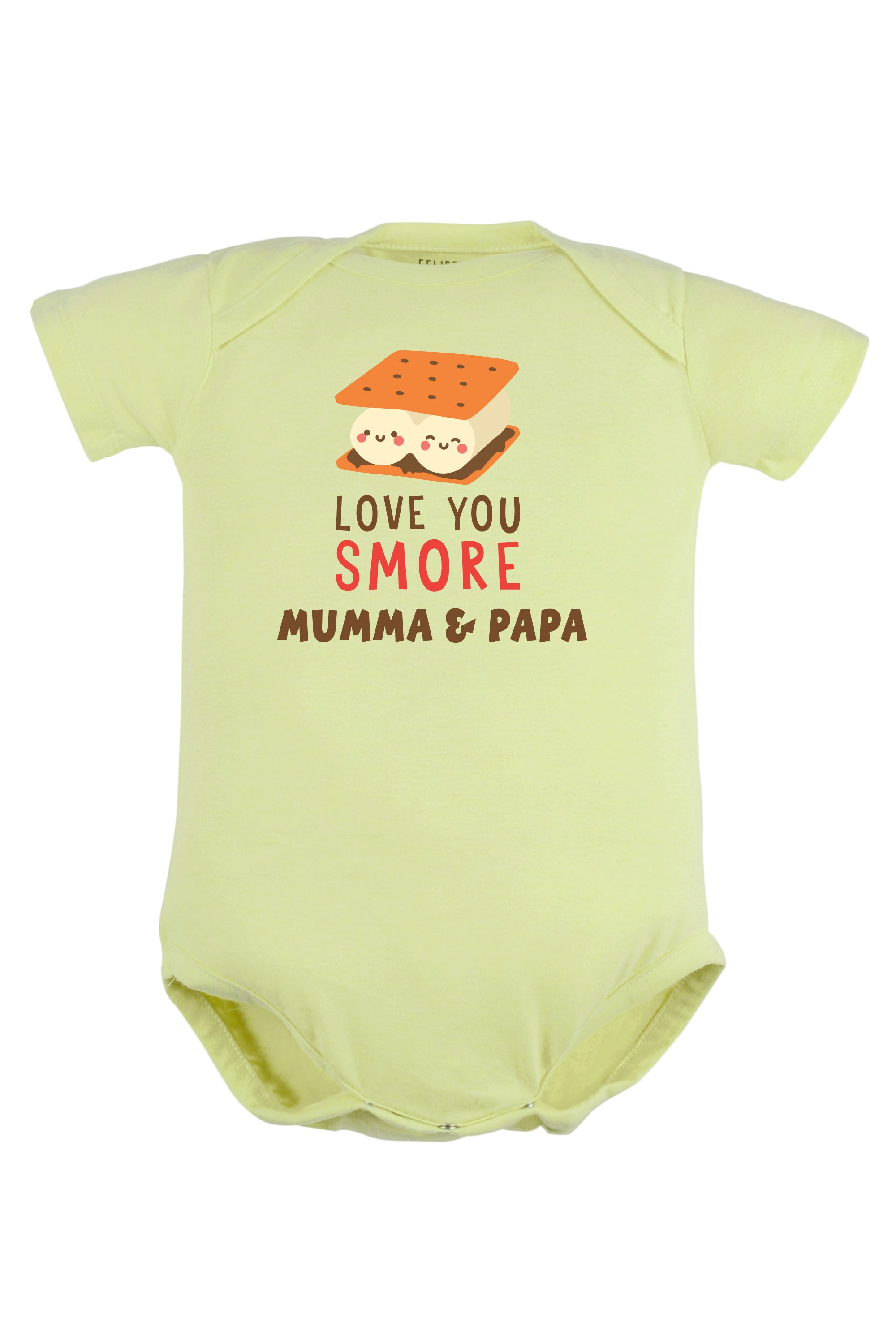 Love You Smore Mumma & Papa Baby Romper | Onesies