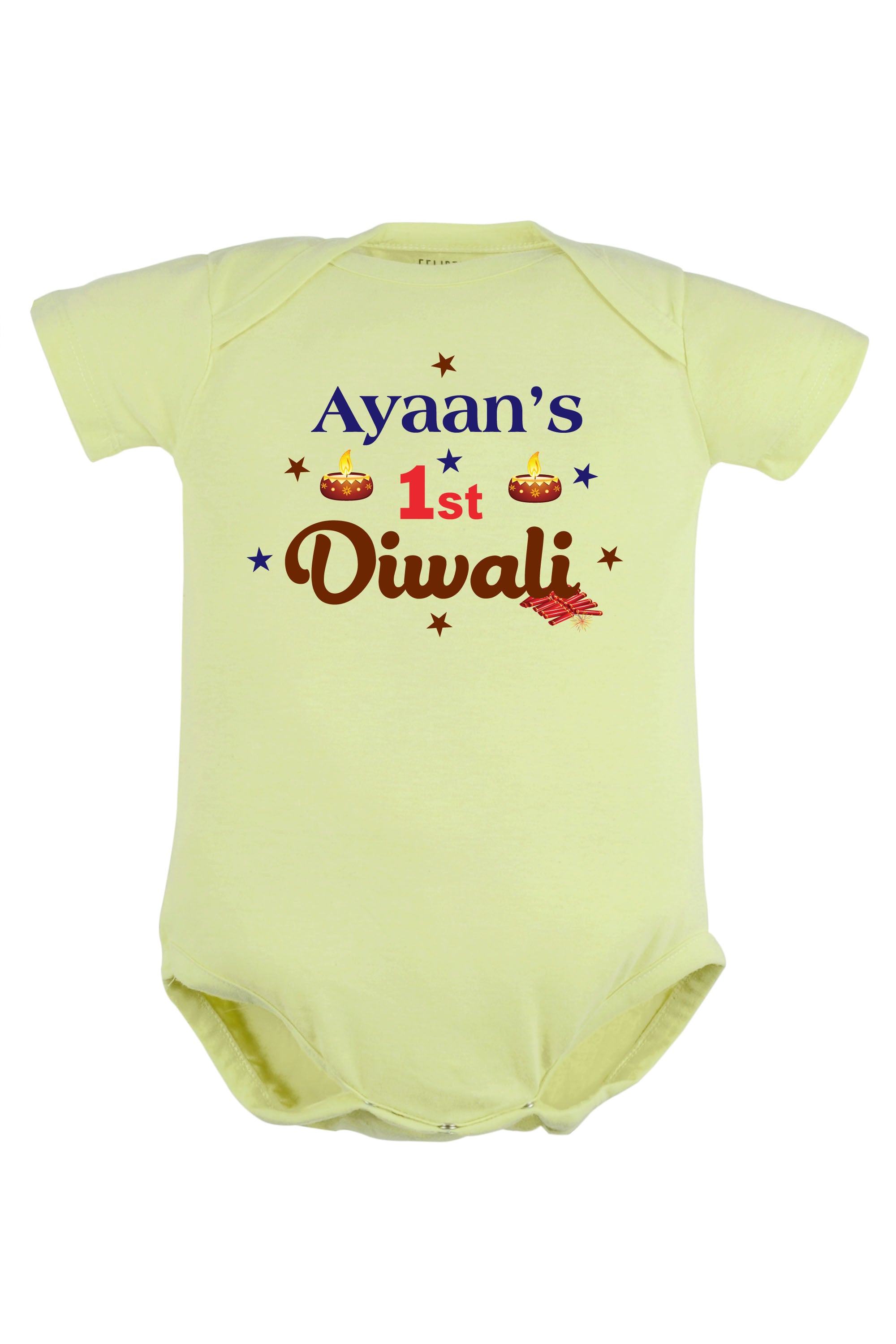 My 1st Diwali Baby Romper | Onesies w/ Custom Name