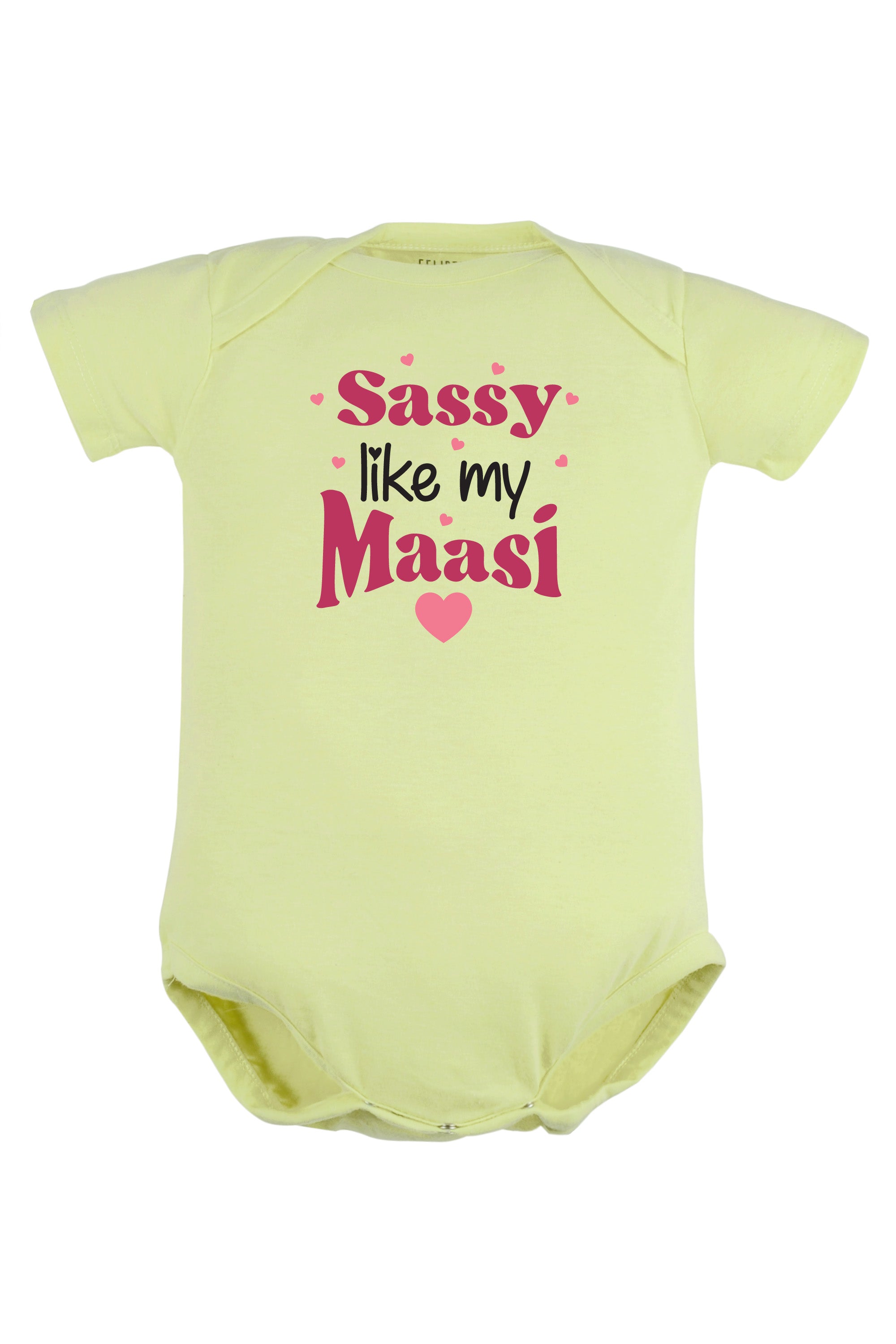 Sassy Like My Maasi Baby Romper | Onesies