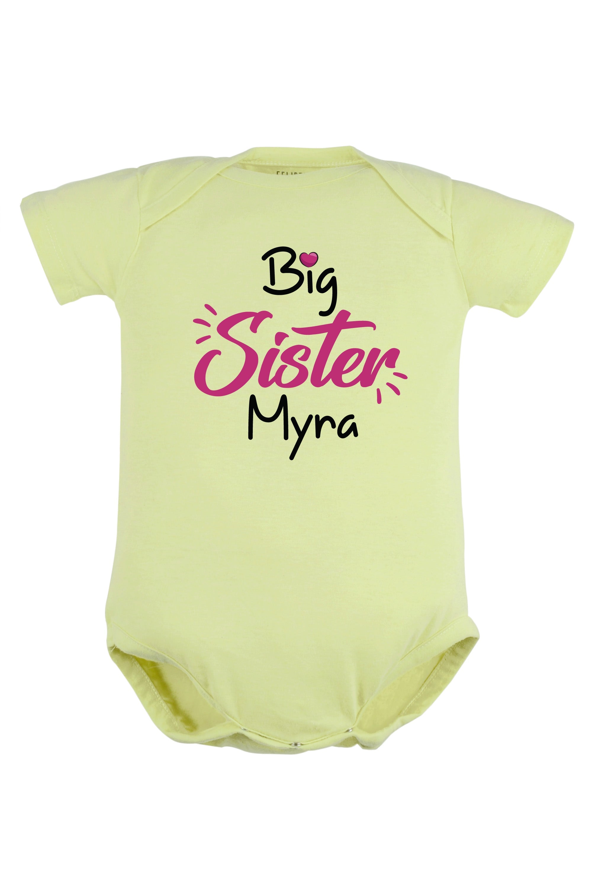 Big Sister Baby Romper | Onesies w/ Custom Name