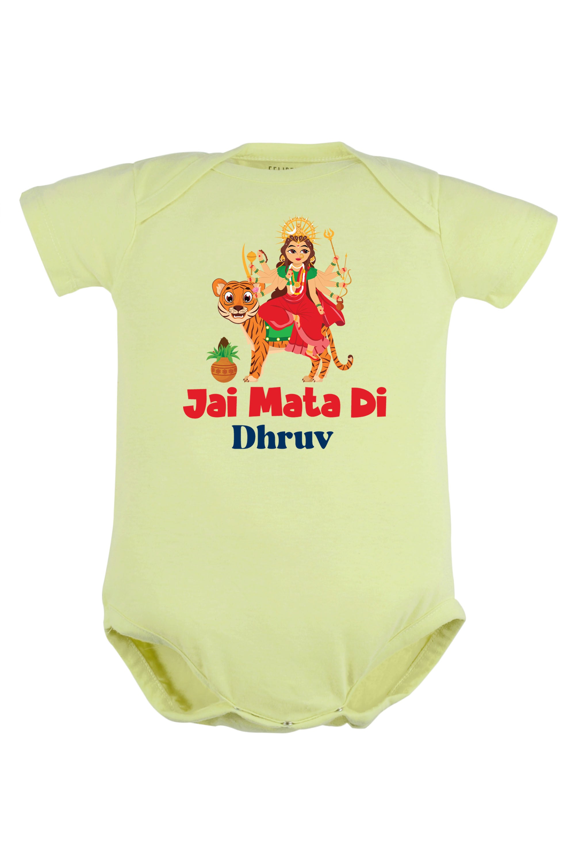 Jai Mata Di Baby Romper | Onesies w/ Custom Name