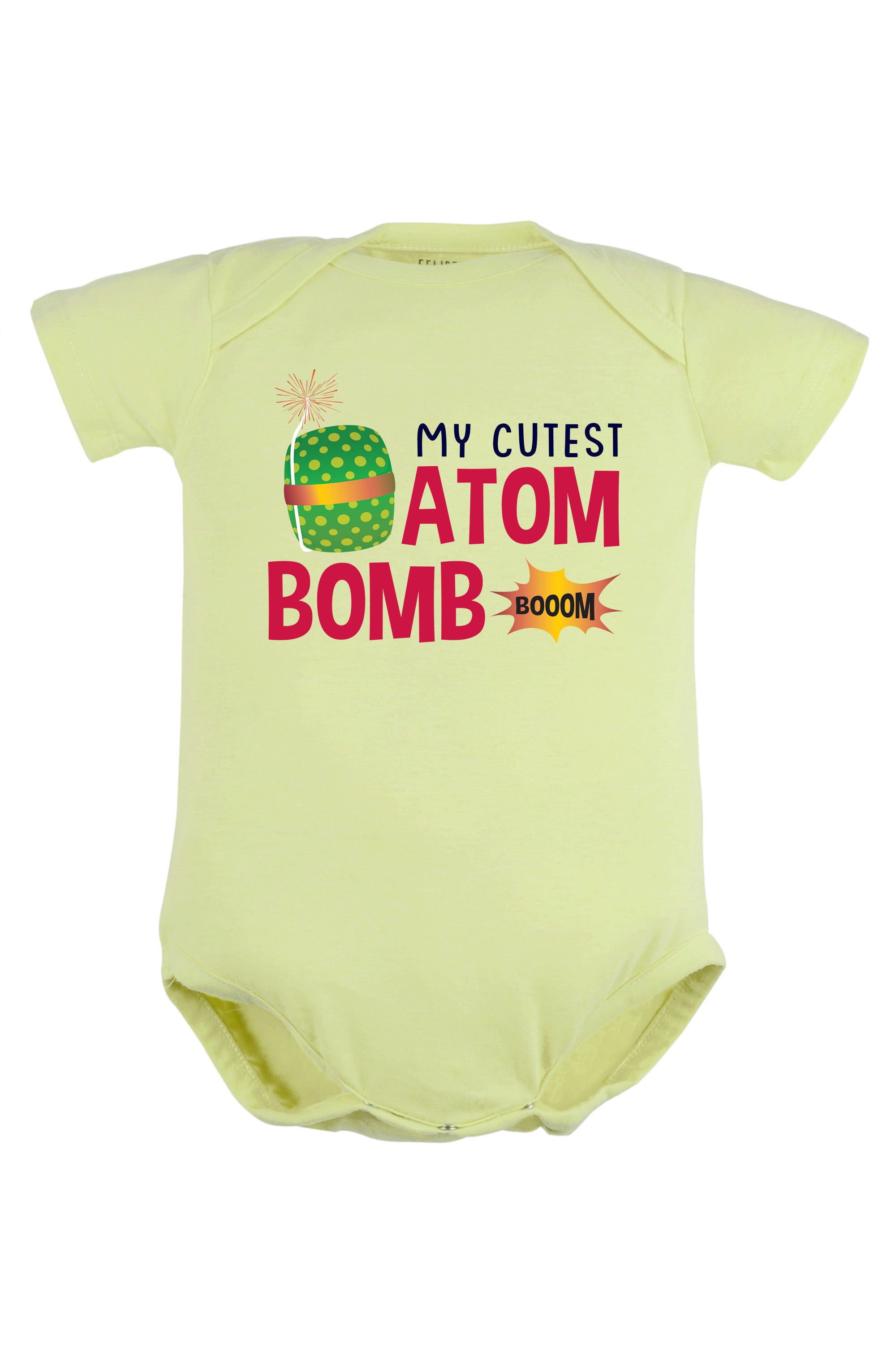 My Cutest Atom Bomb Baby Romper | Onesies