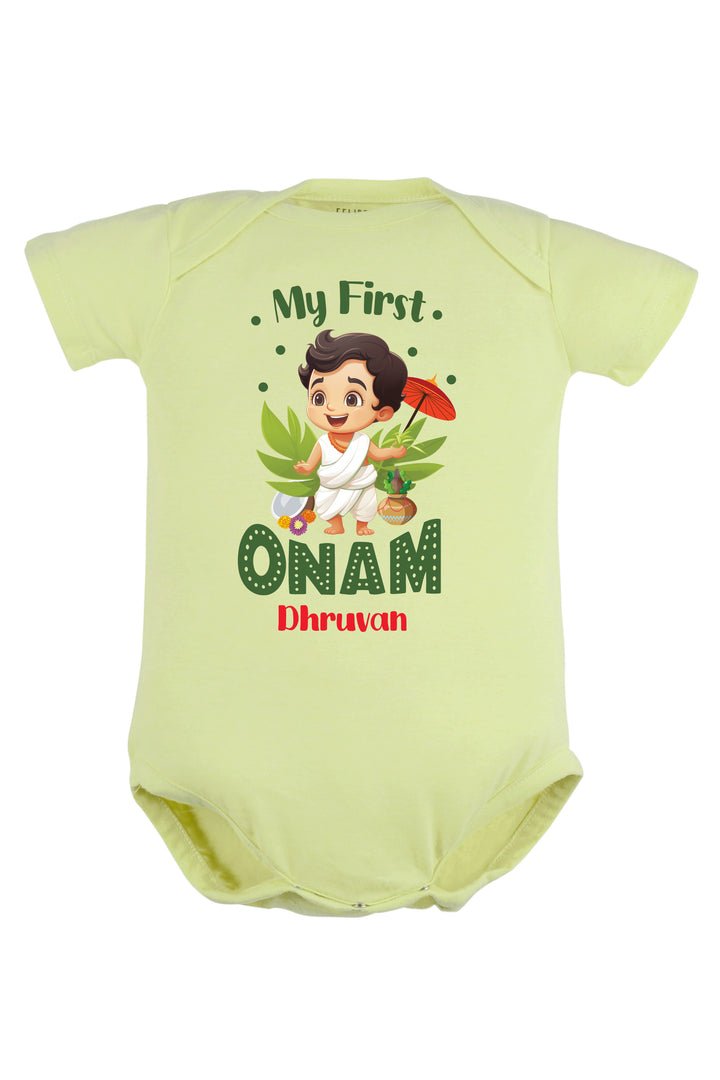 My First Onam Baby Romper | Onesies w/ Custom Name