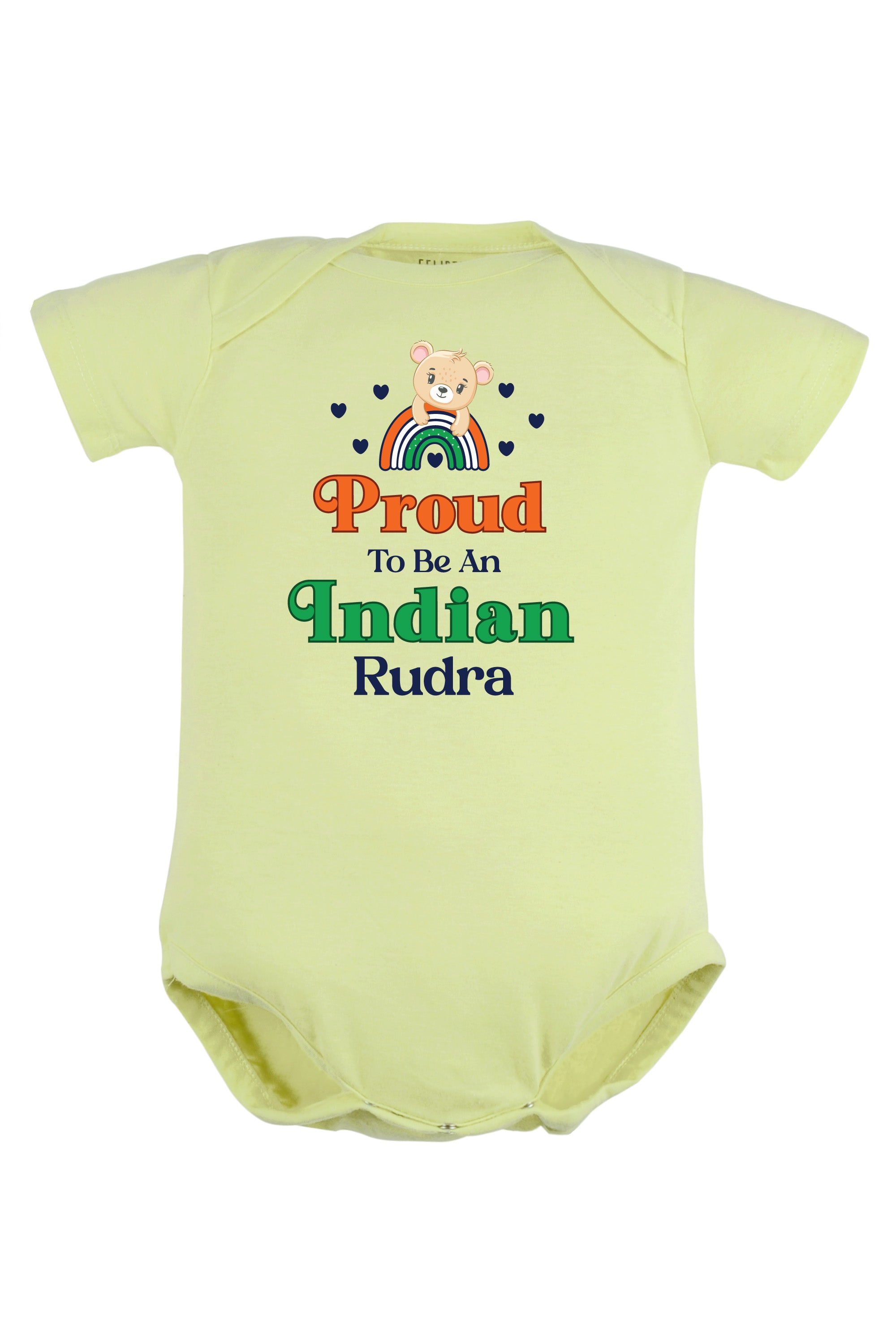 Proud To Be An Indian Baby Romper | Onesies w/ Custom Name