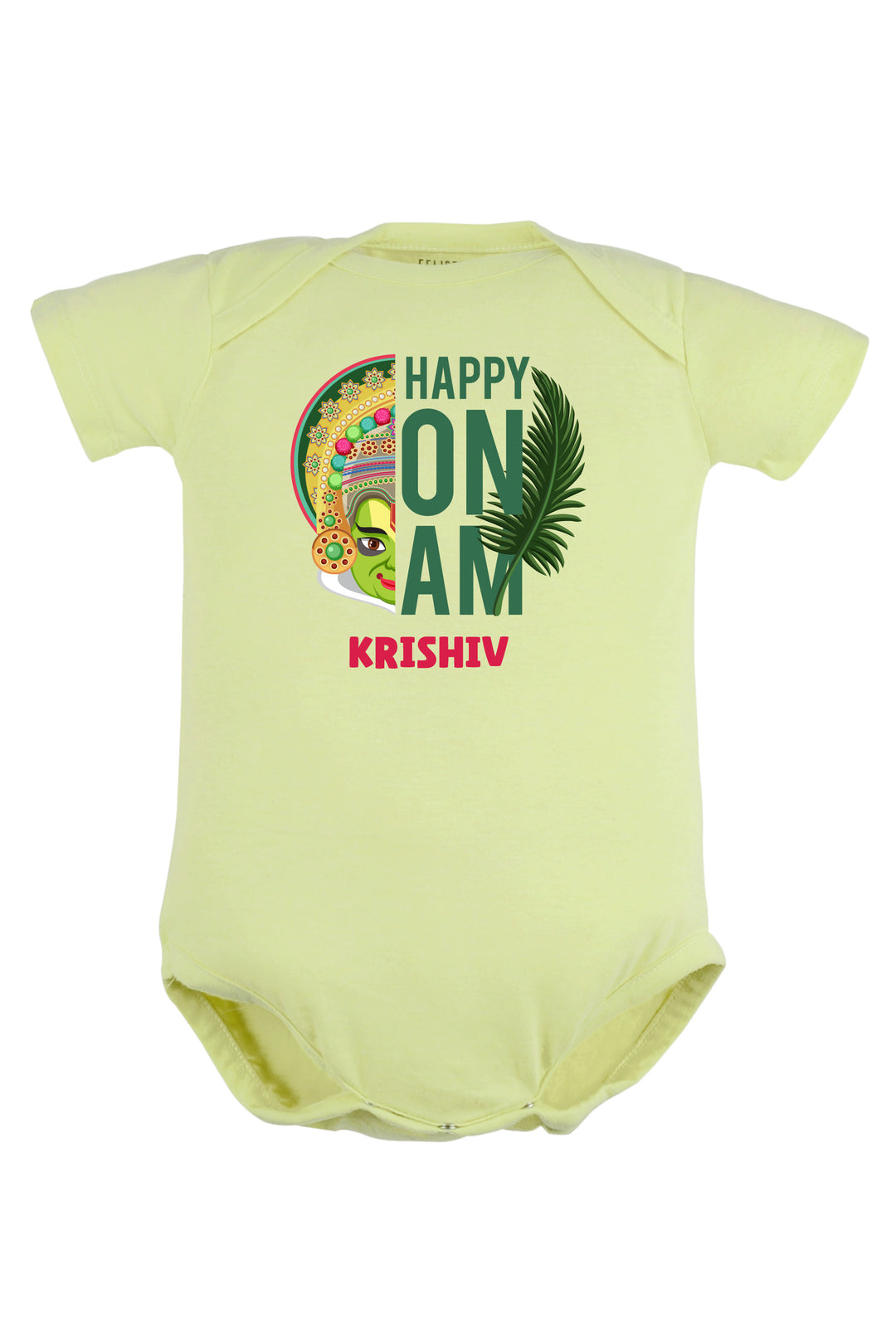 Happy Onam Baby Romper | Onesies w/ Custom Name