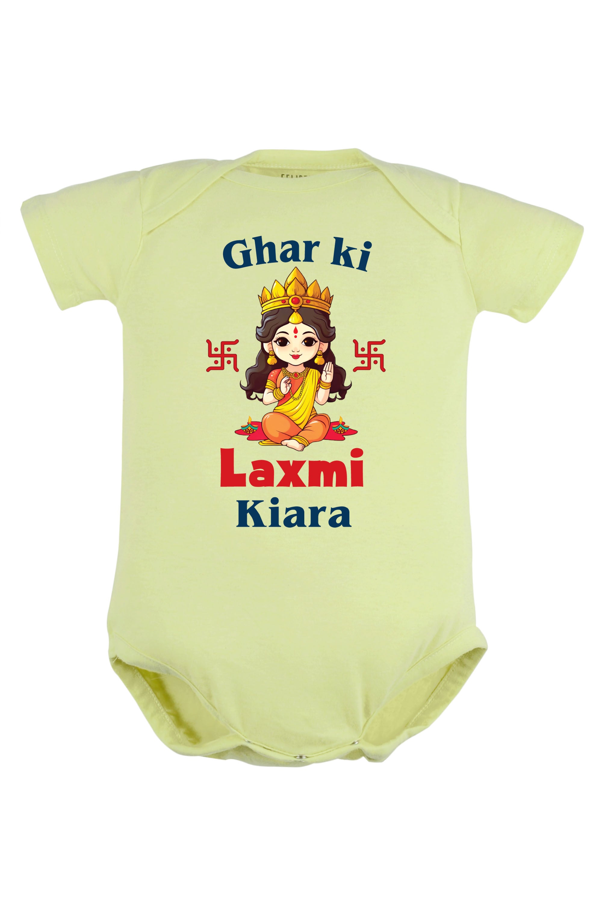 Ghar Ki Laxmi Baby Romper | Onesies w/ Custom Name