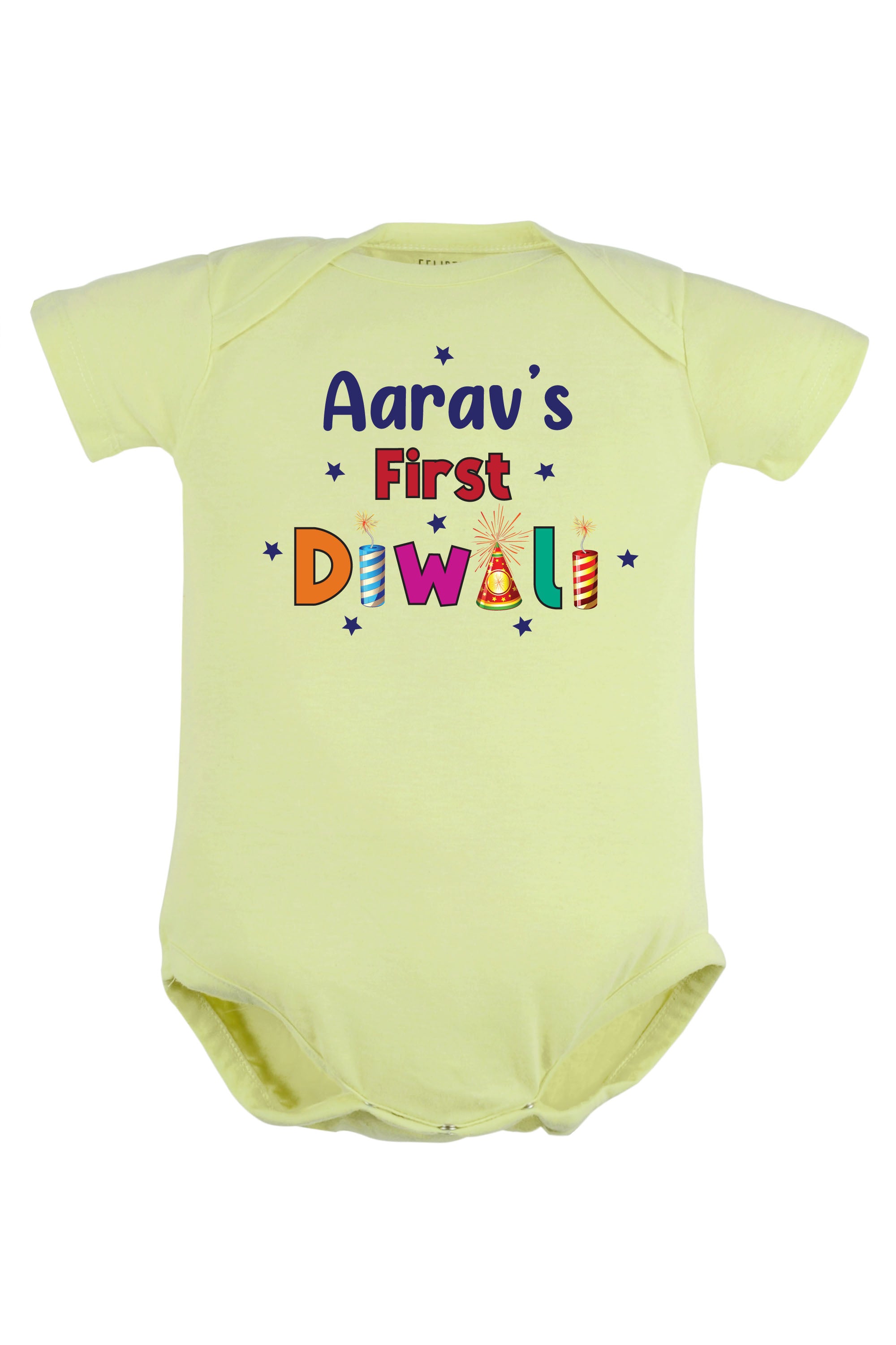 My First Diwali Baby Romper | Onesies w/ Custom Name