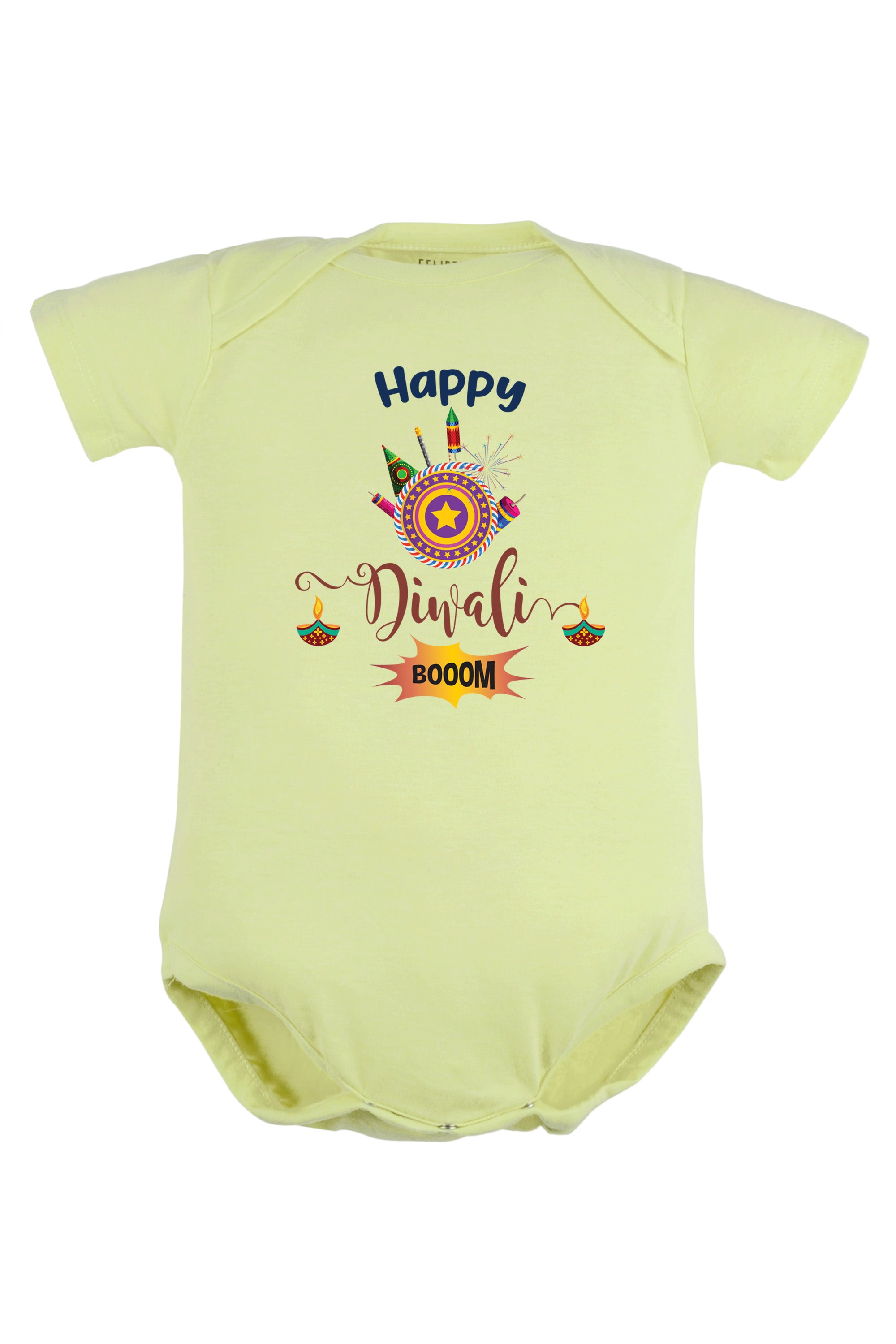 Happy Diwali Booom Baby Romper | Onesies