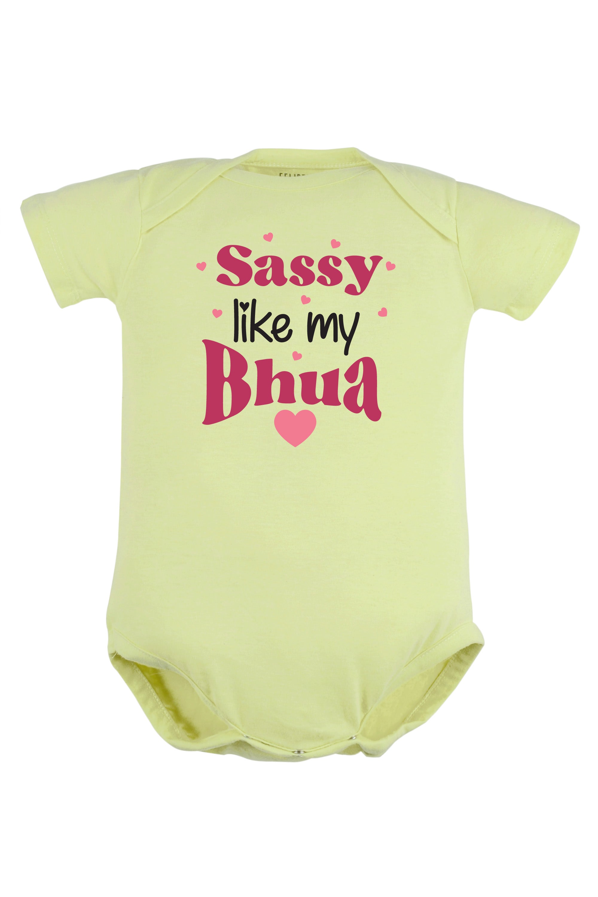 Sassy Like My Bhua Baby Romper | Onesies