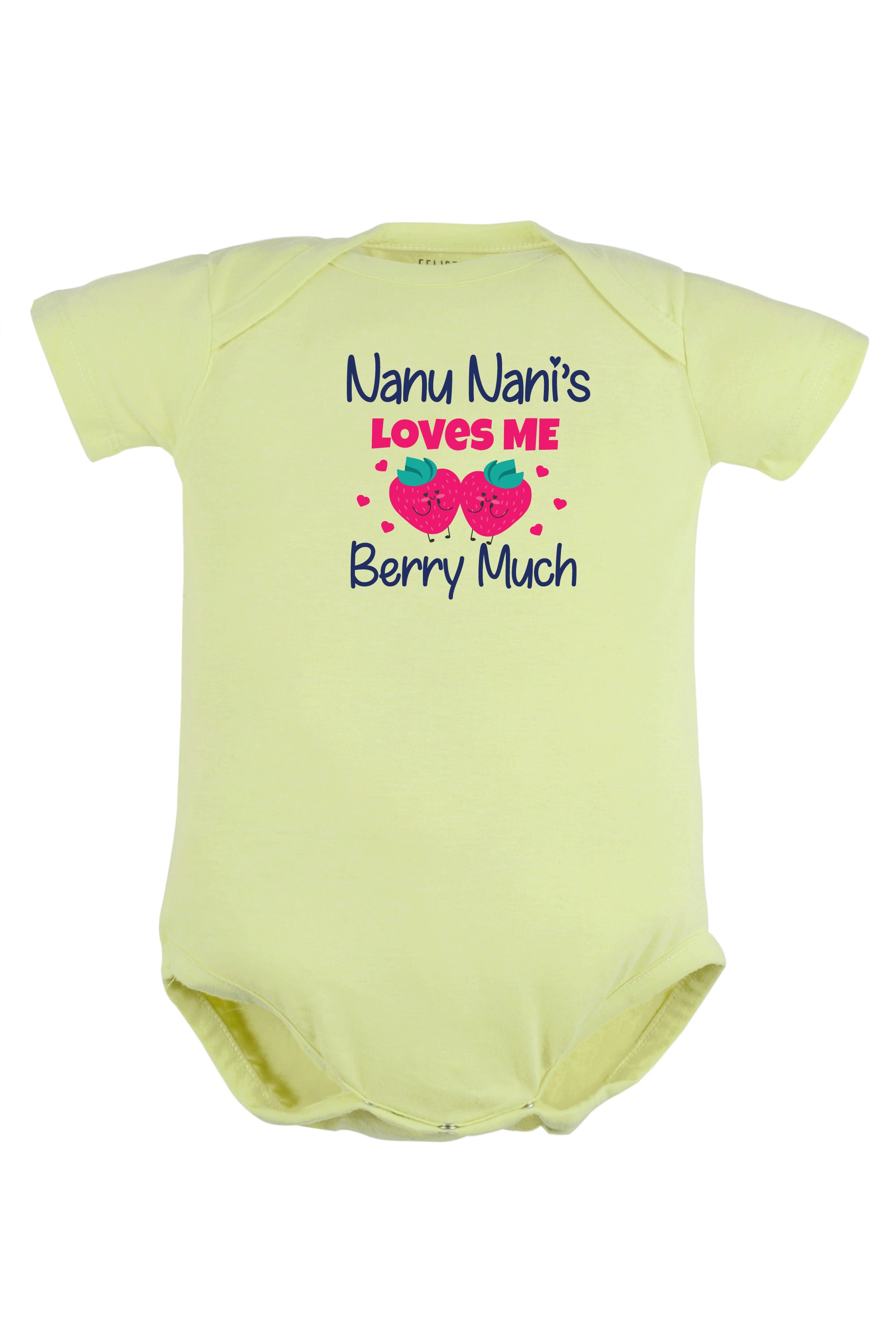 Nanu Nani Love Me Berry Much Baby Romper | Onesies